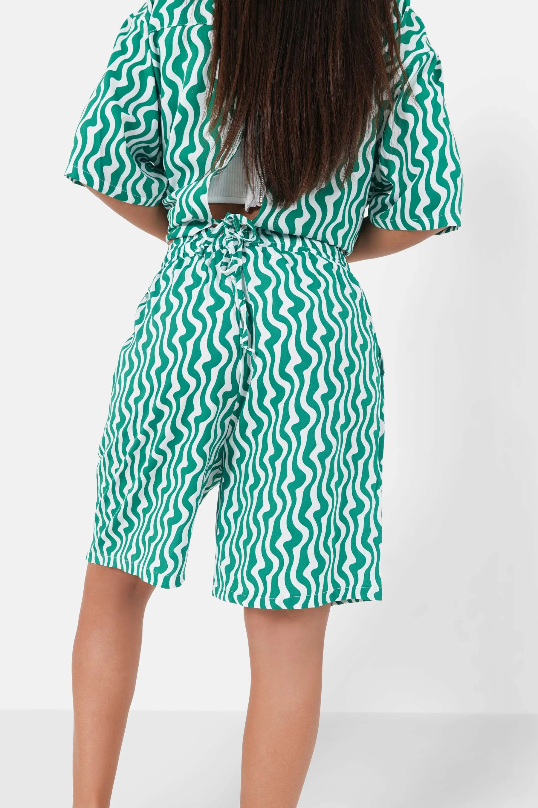 Short psychédélique Vert - Image 5