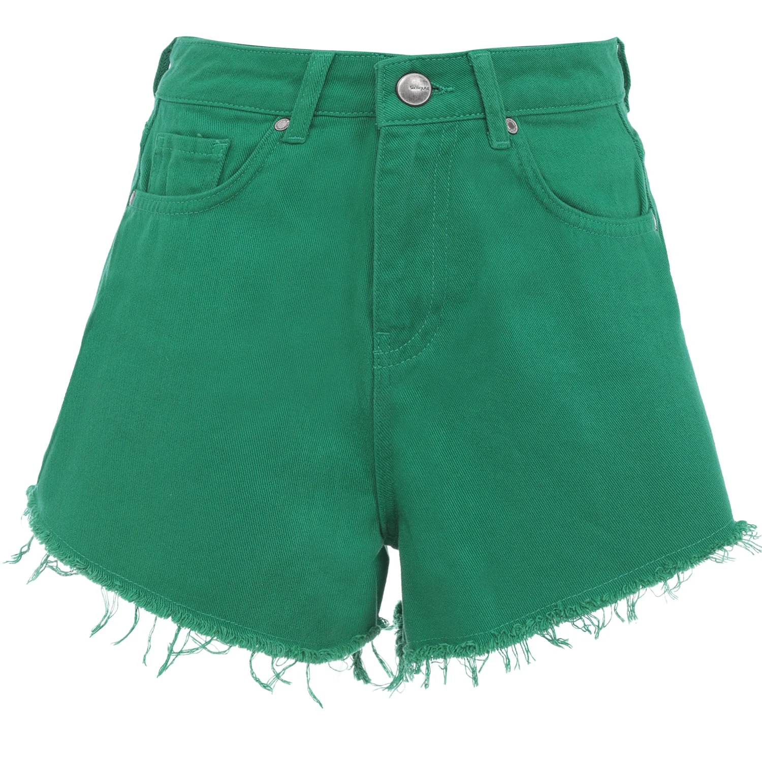Short uni effilé Vert foncé - Image 6