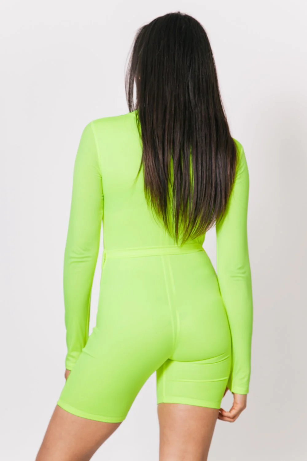 Combi-short ceinture SXT vert fluo - Image 4