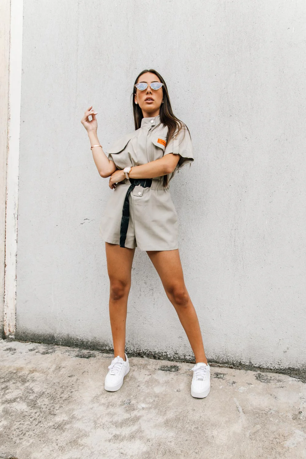 Combishort tactique beige - Image 6
