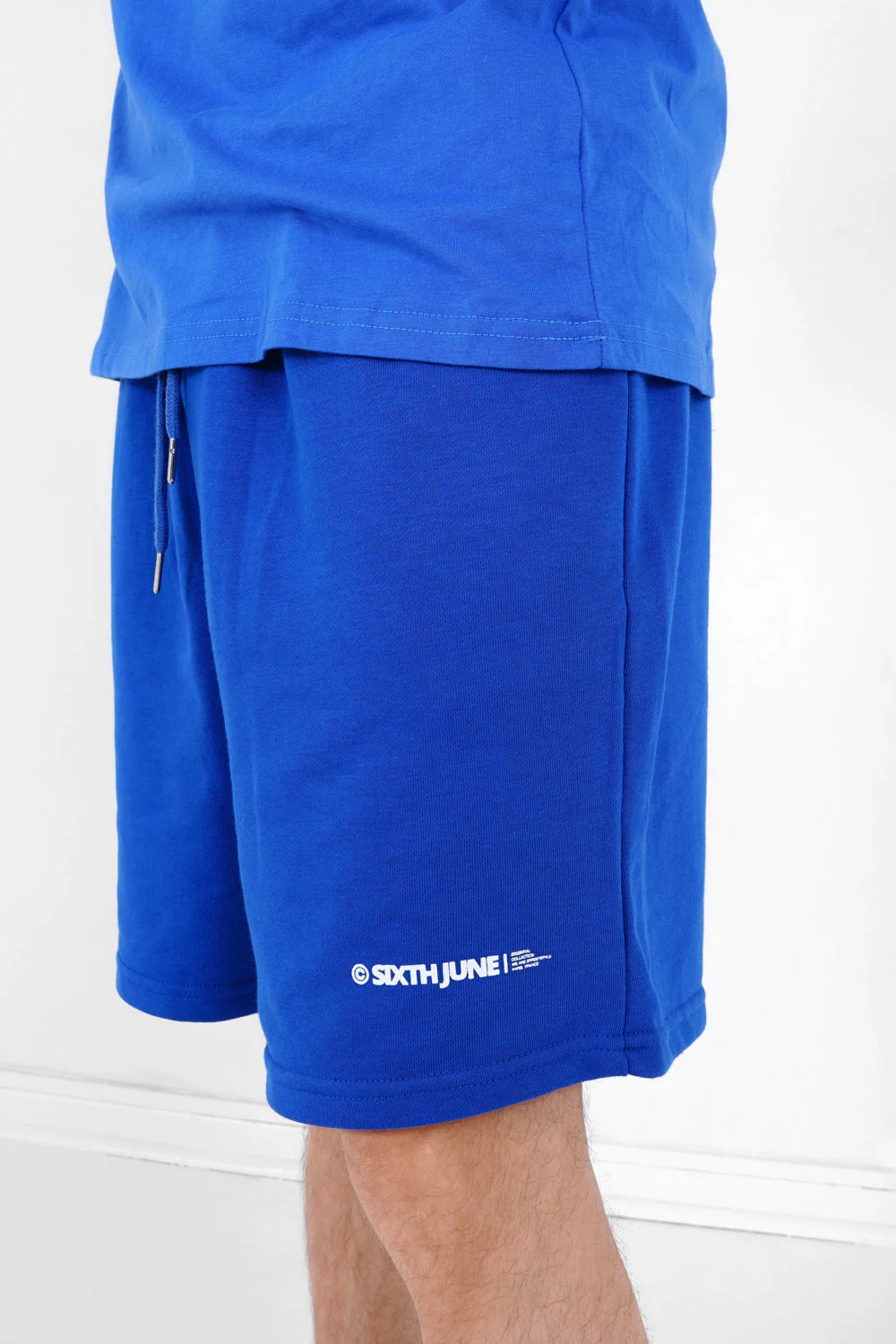 Short logo imprimé Bleu - Image 3