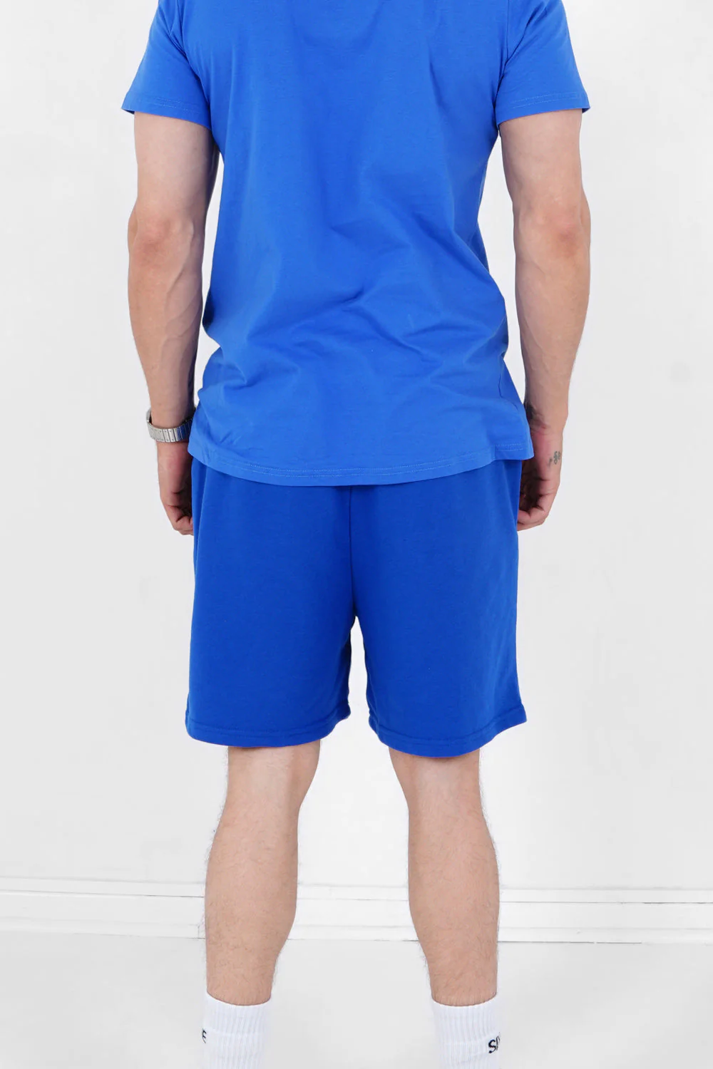Short logo imprimé Bleu - Image 5