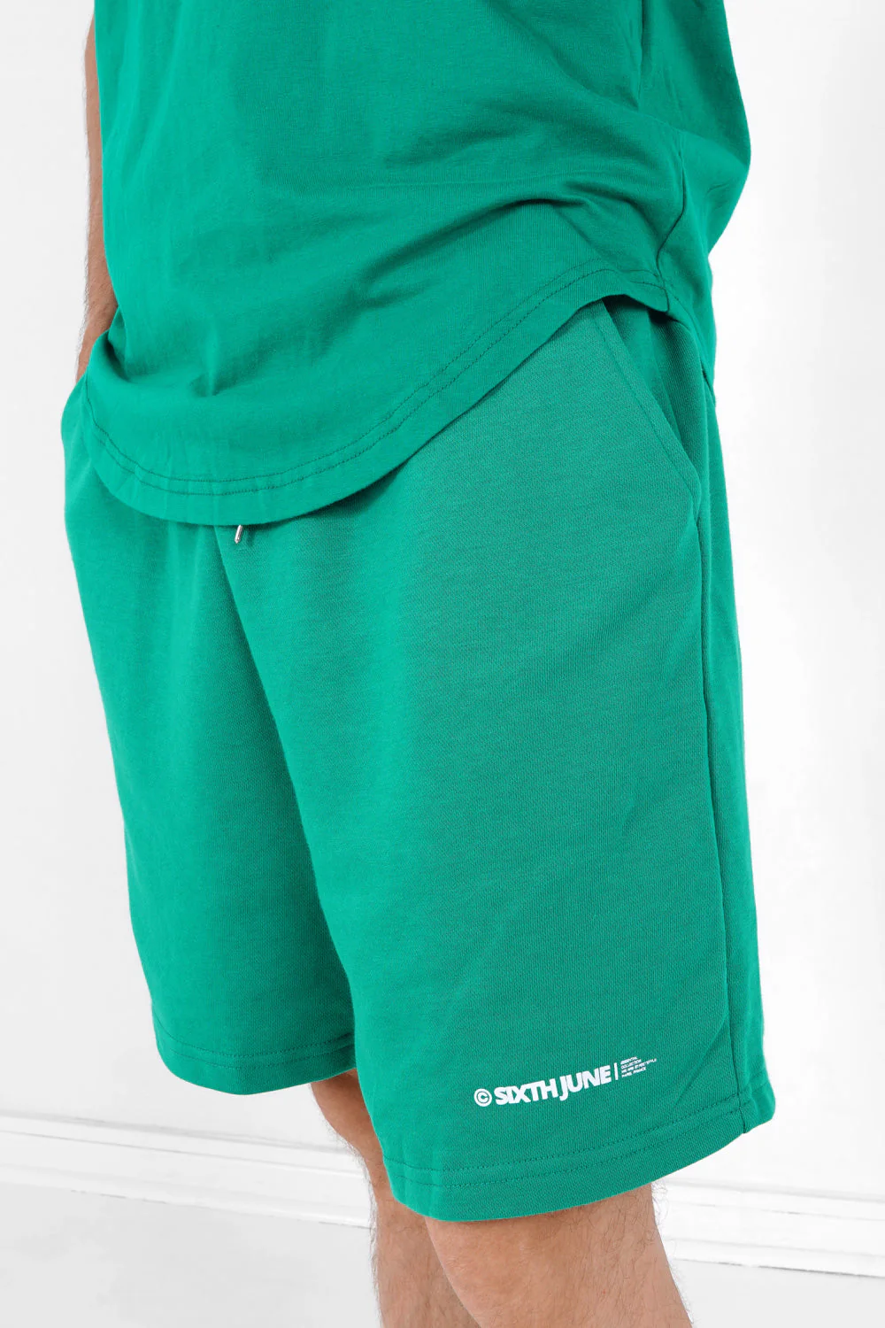 Short logo imprimé Vert - Image 3