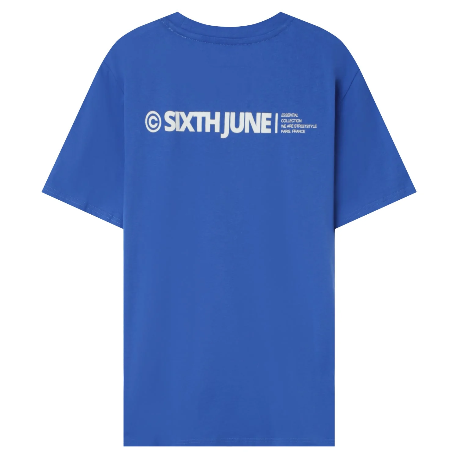 T-shirt essential logo Bleu foncé - Image 6