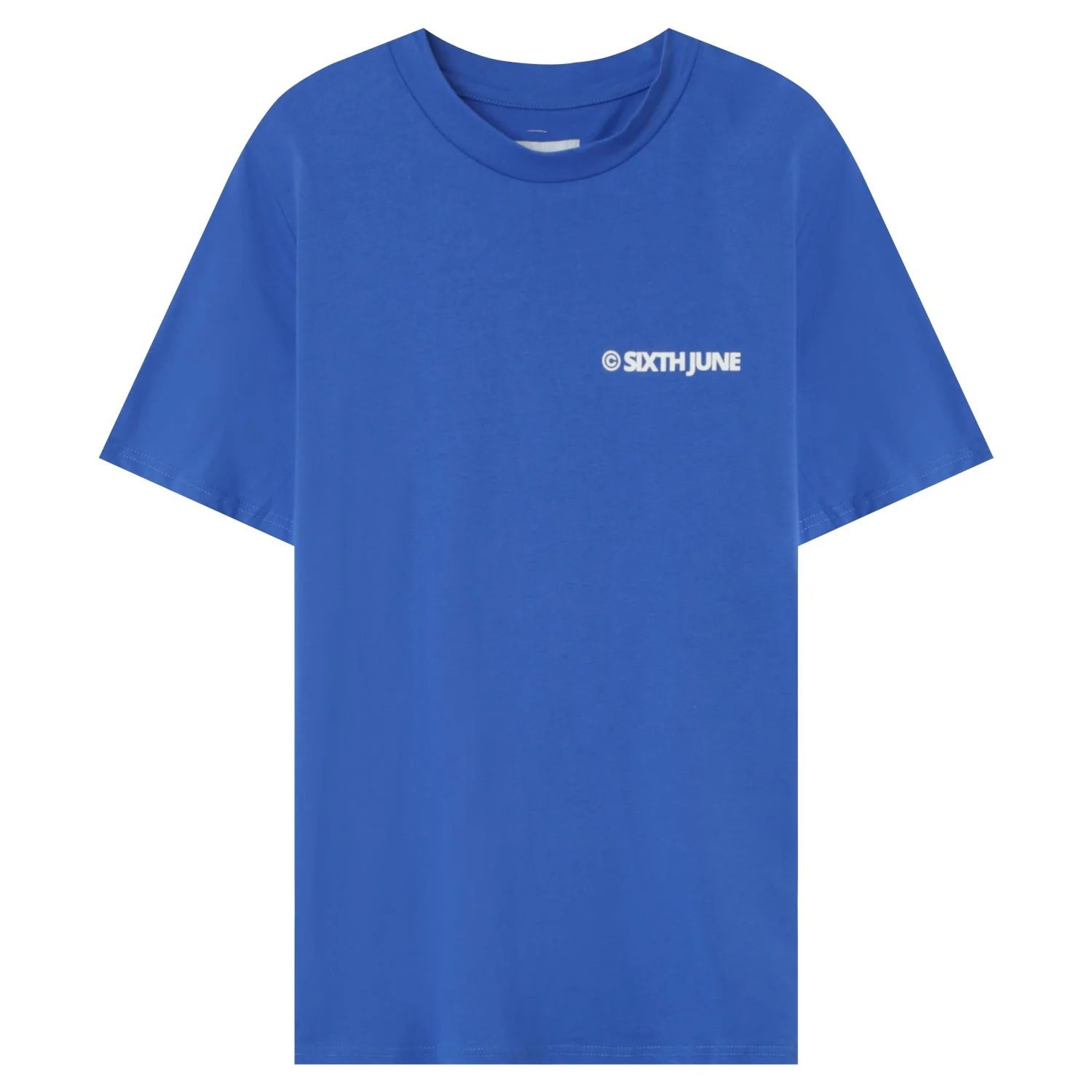 T-shirt essential logo Bleu foncé - Image 7