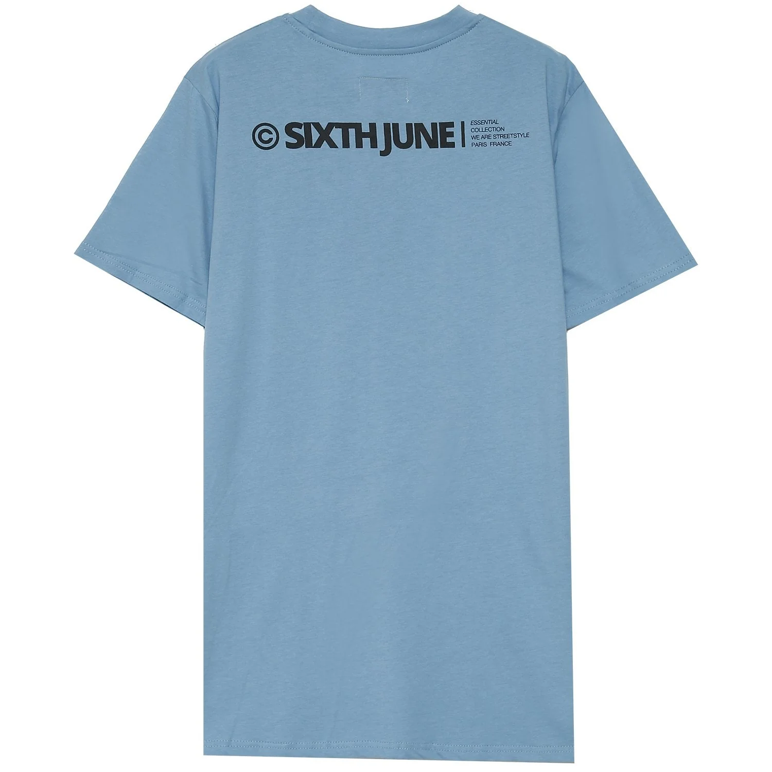 T-shirt essential logo Bleu clair - Image 6