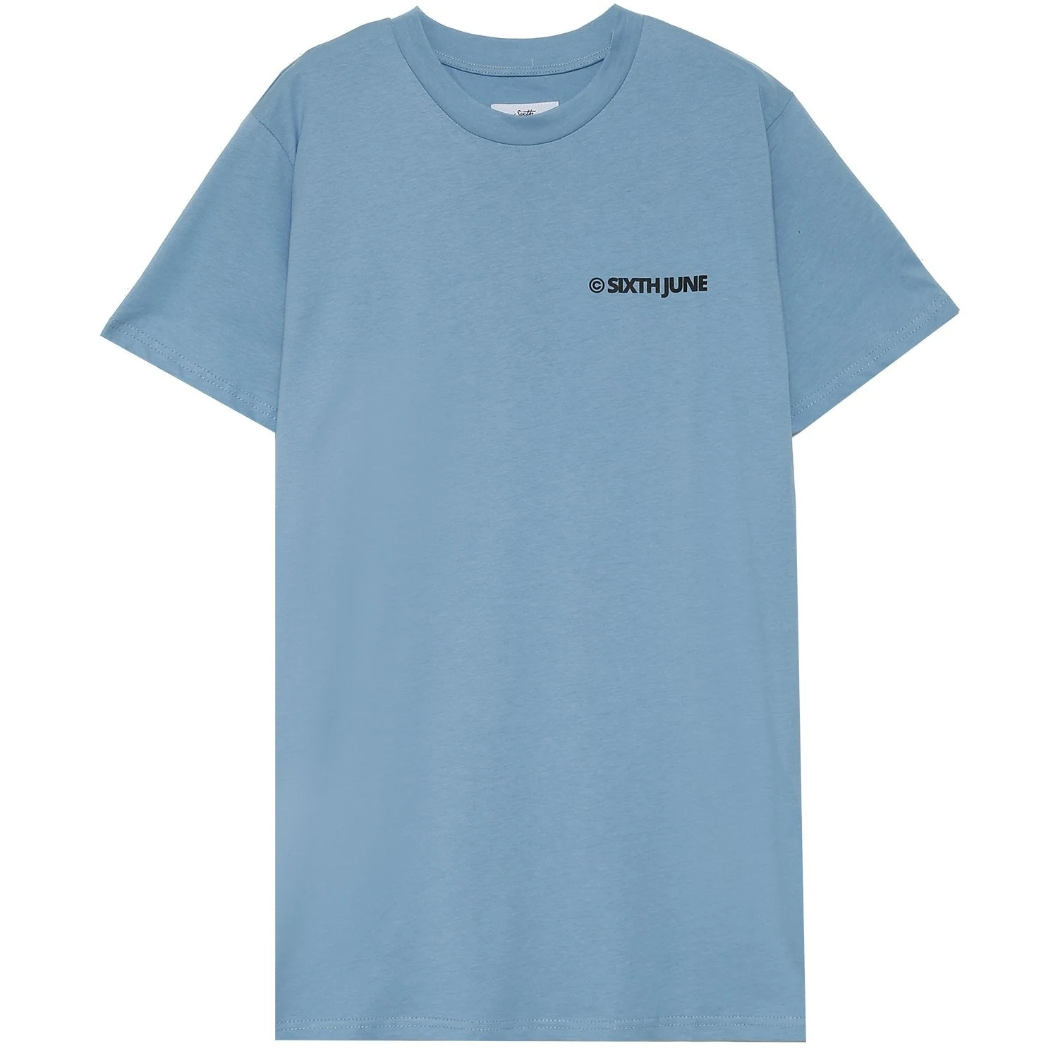 T-shirt essential logo Bleu clair - Image 7