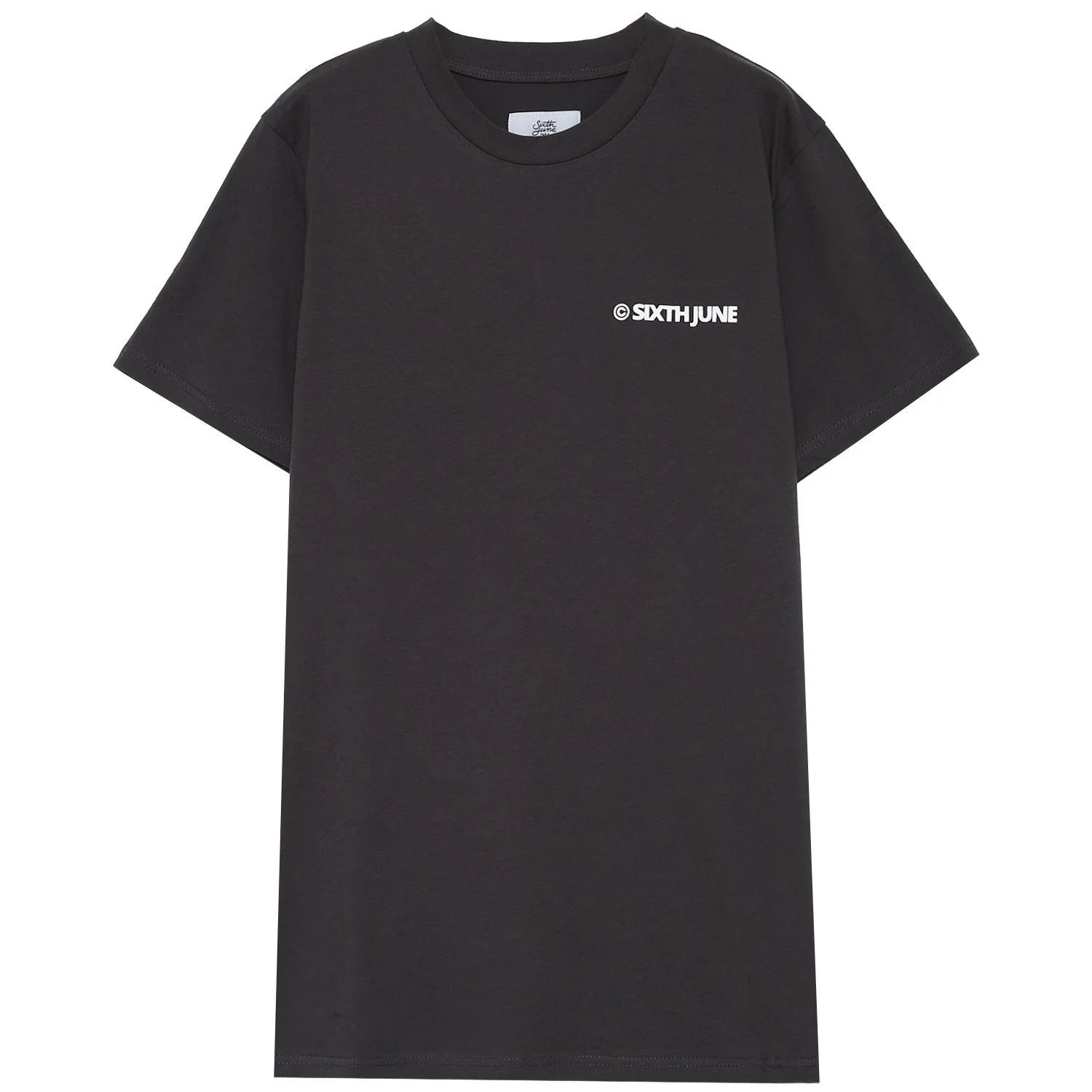 T-shirt essential logo Gris foncé - Image 6