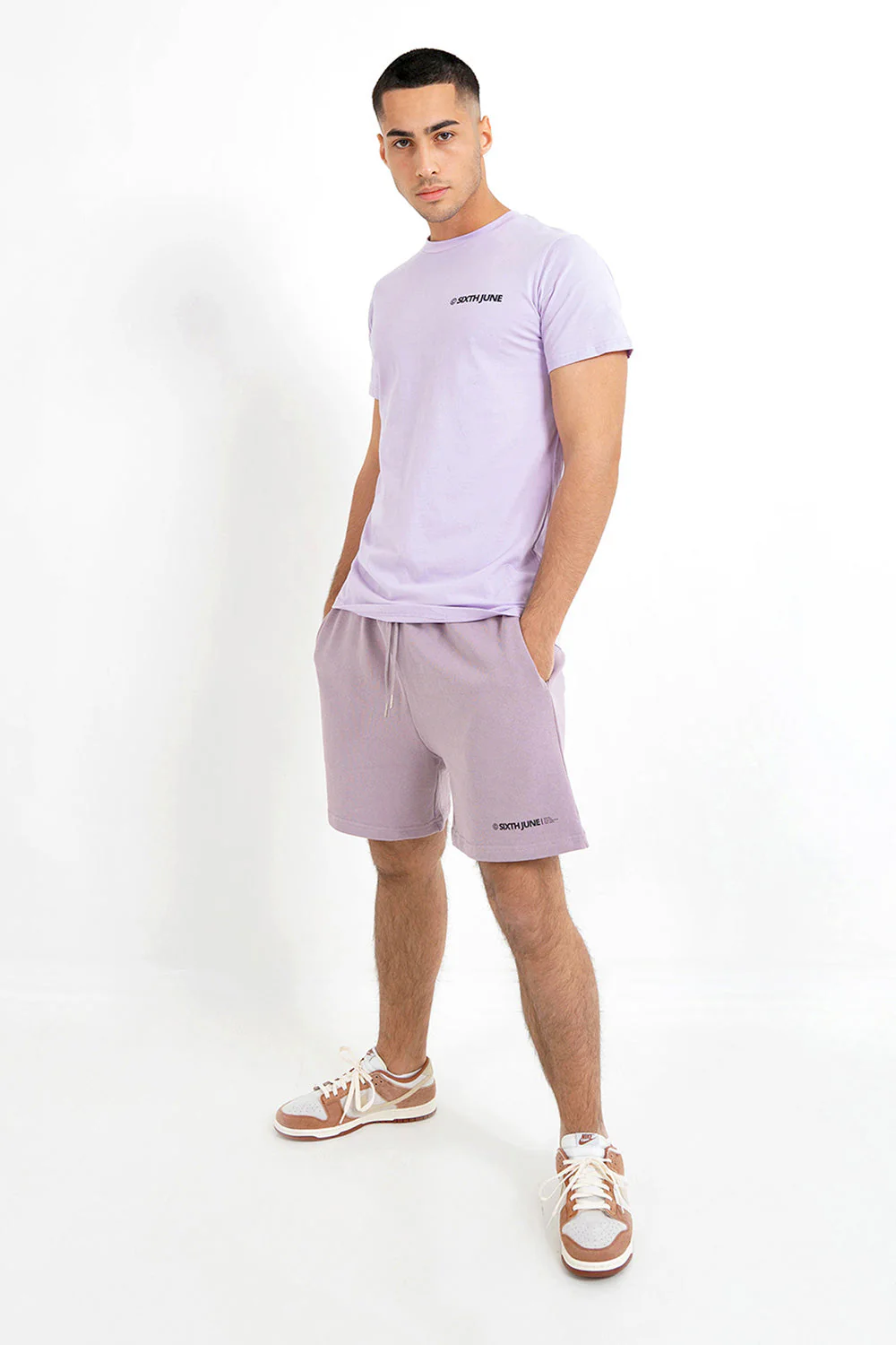 T-shirt essential logo Mauve - Image 2