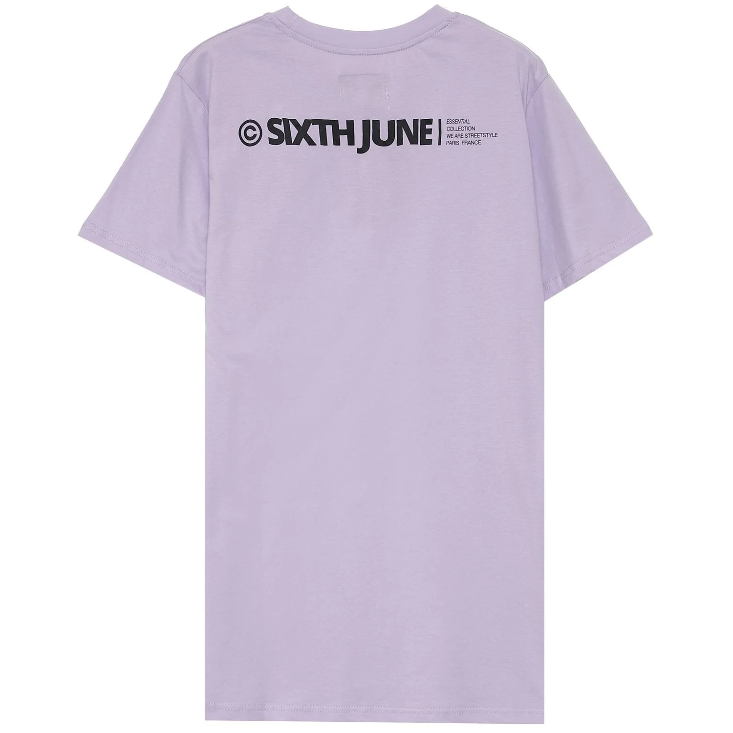 T-shirt essential logo Mauve - Image 5