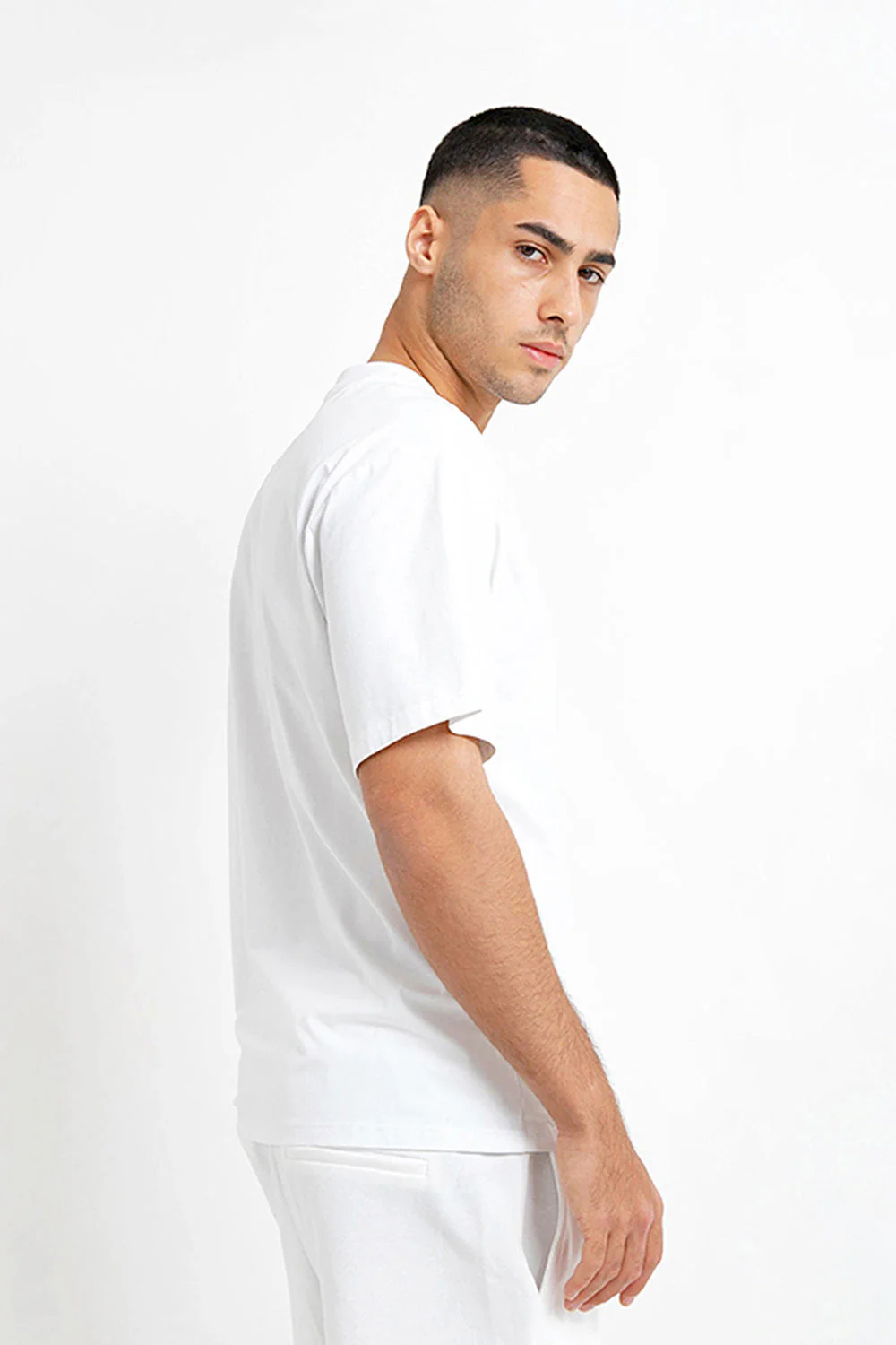 T-shirt essential logo Blanc - Image 3