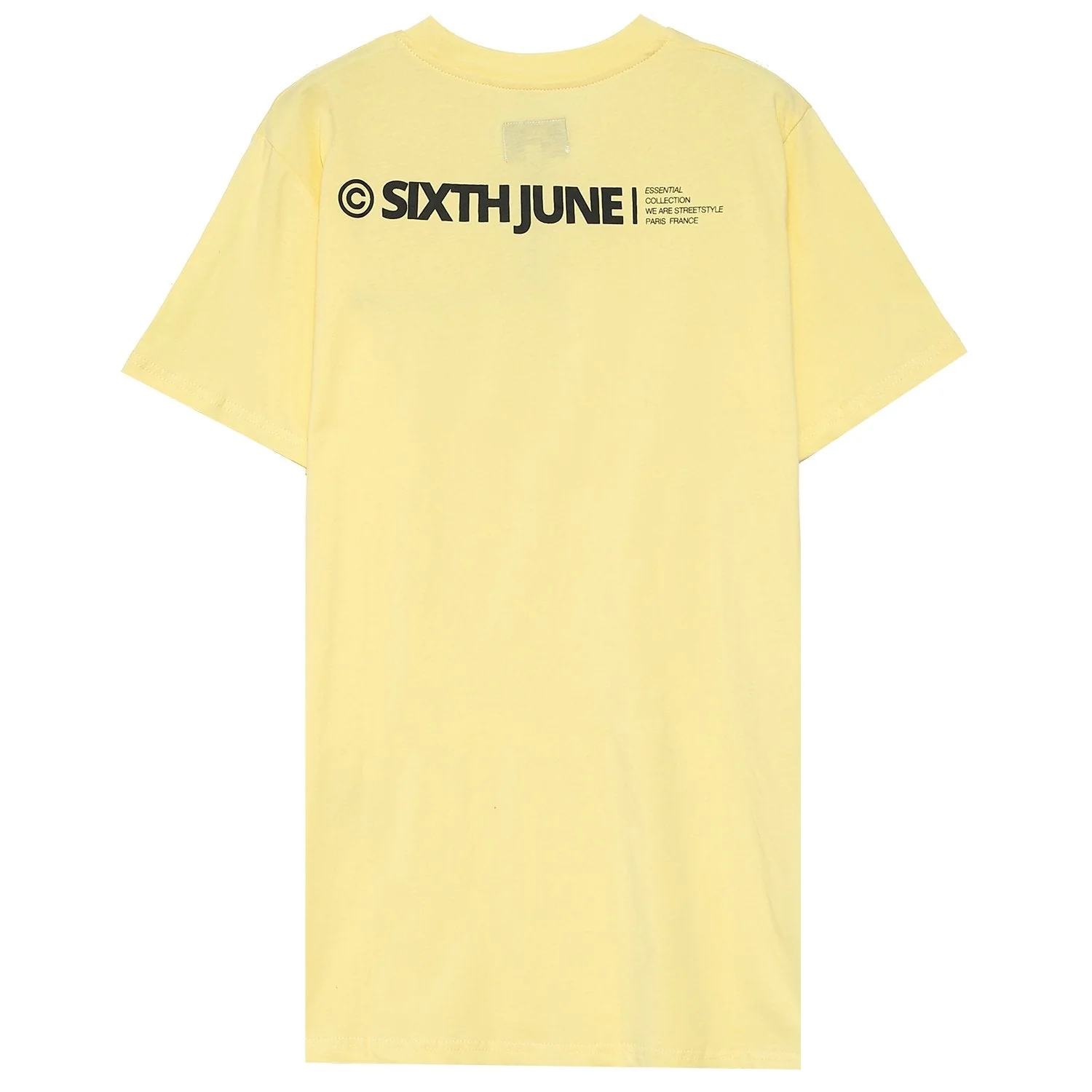 T-shirt essential logo Jaune - Image 6