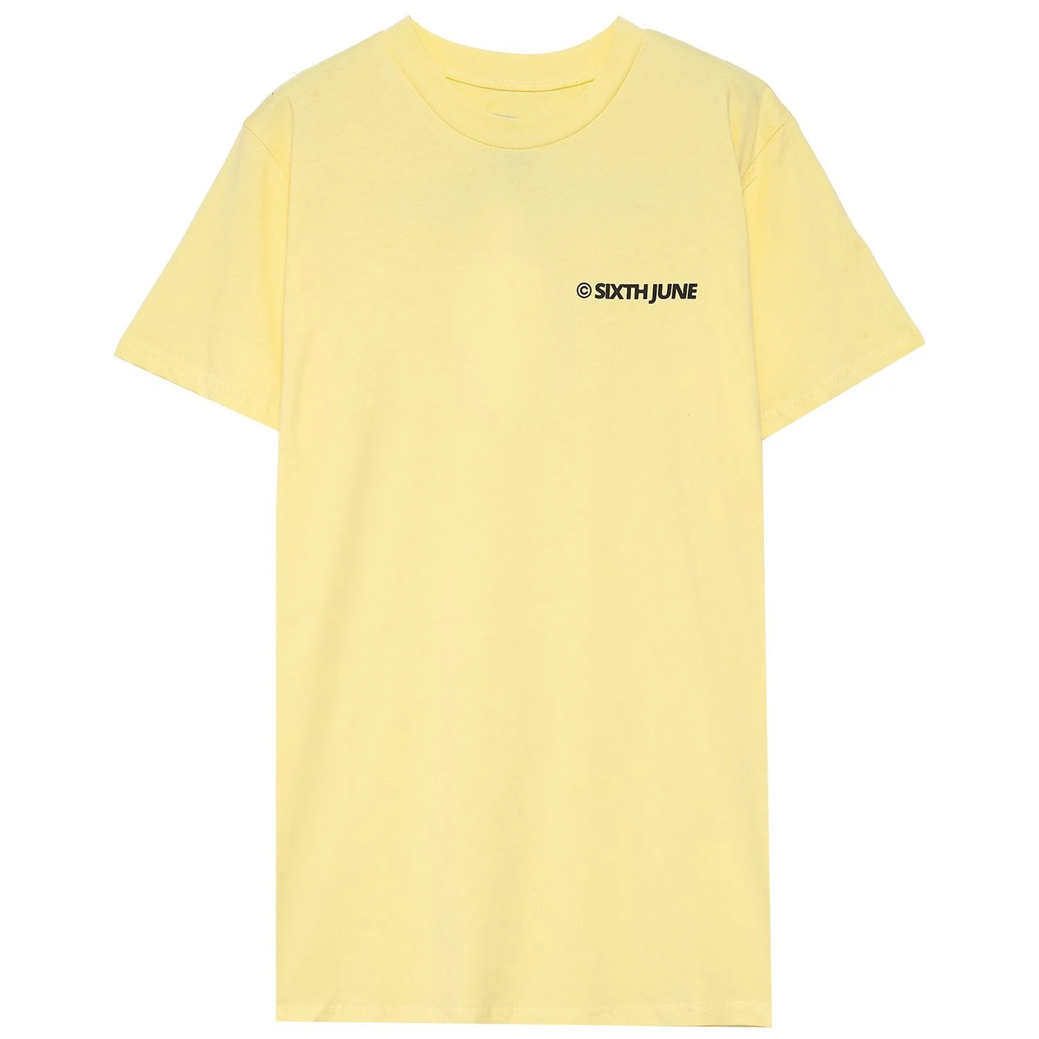 T-shirt essential logo Jaune - Image 7