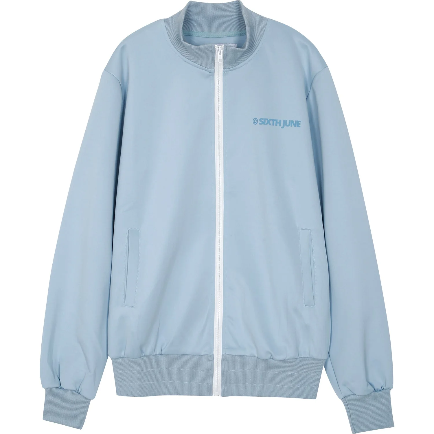 Veste jogging logo Bleu - Image 4