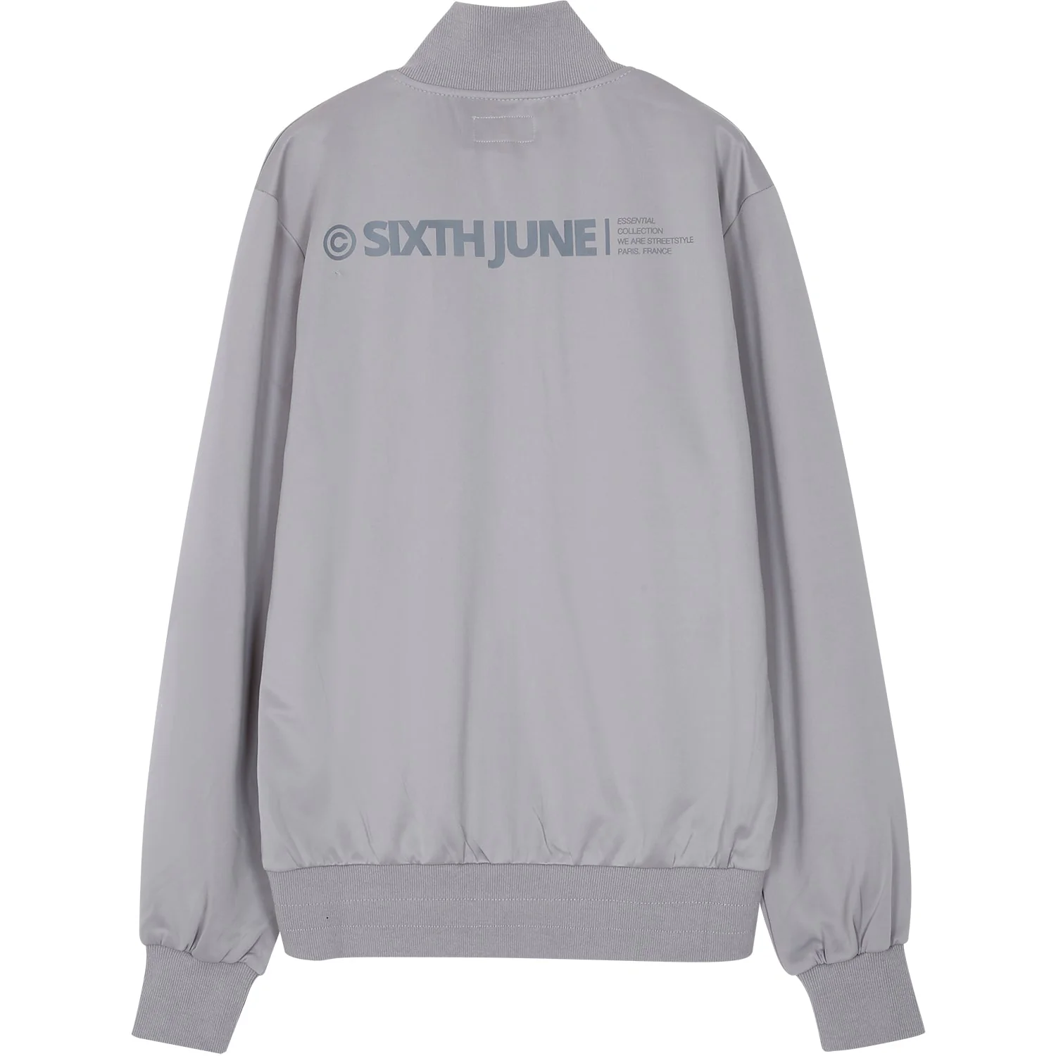 Veste jogging logo Gris - Image 7
