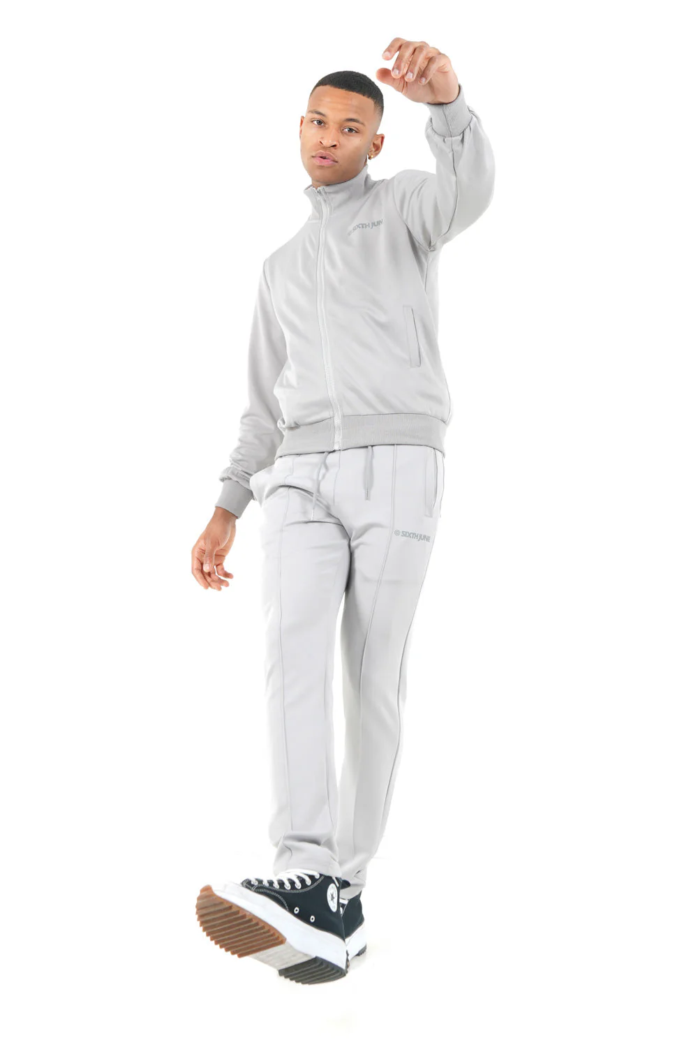 Jogging survêtement logo Gris - Image 2