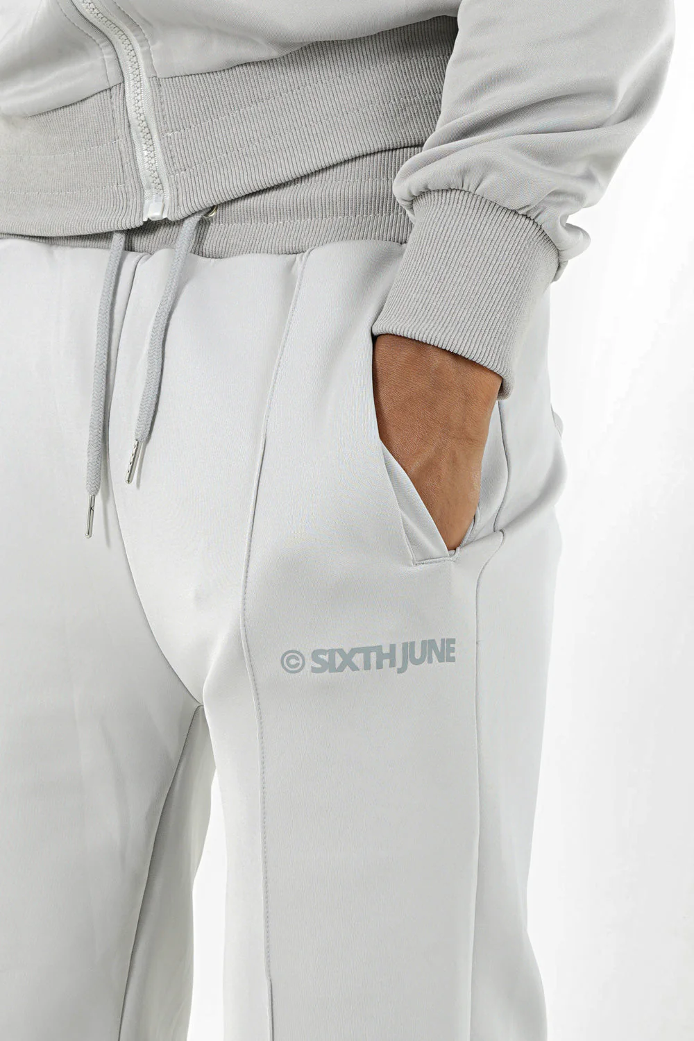Short sport logo Gris - Image 3