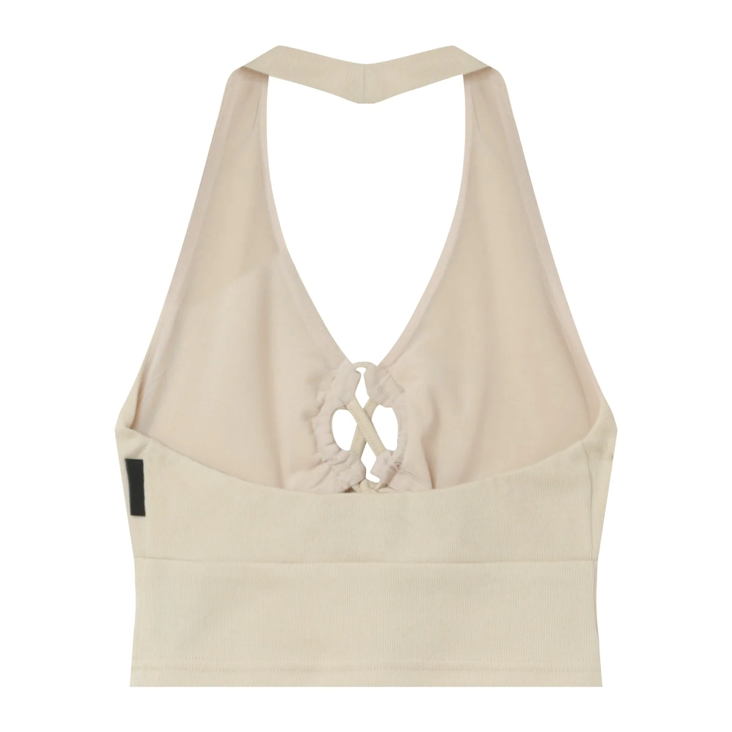Top cordons dos nu Beige - Image 7