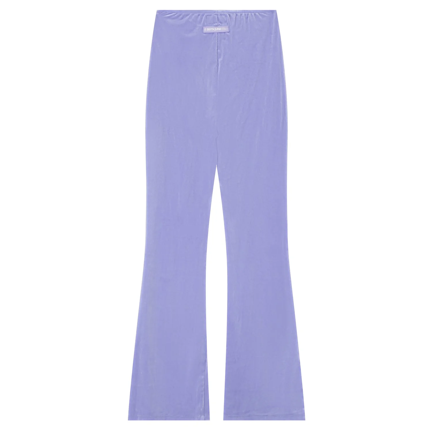 Pantalon cordons velours côtelé Violet - Image 7