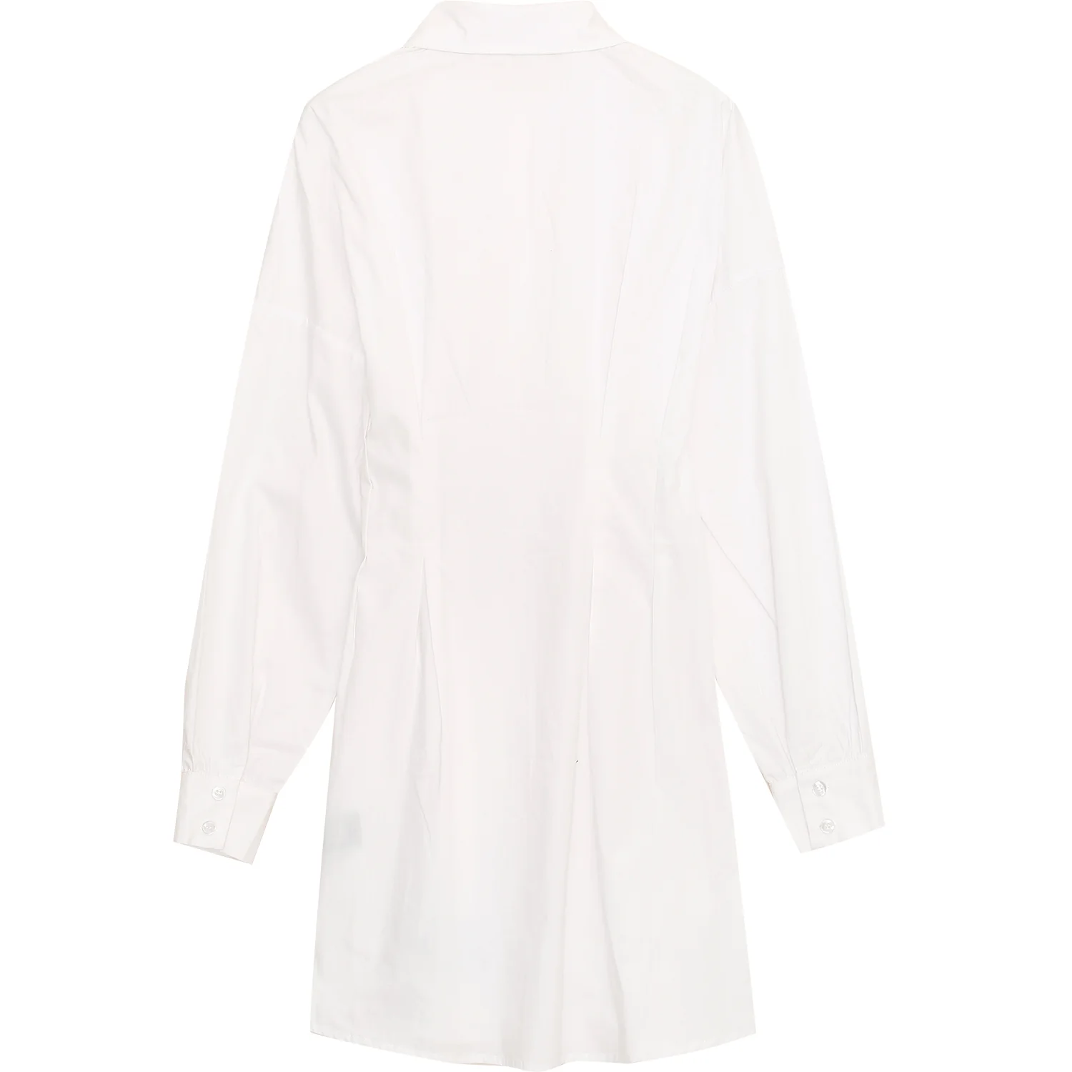 Robe chemise corset blanc - Image 7