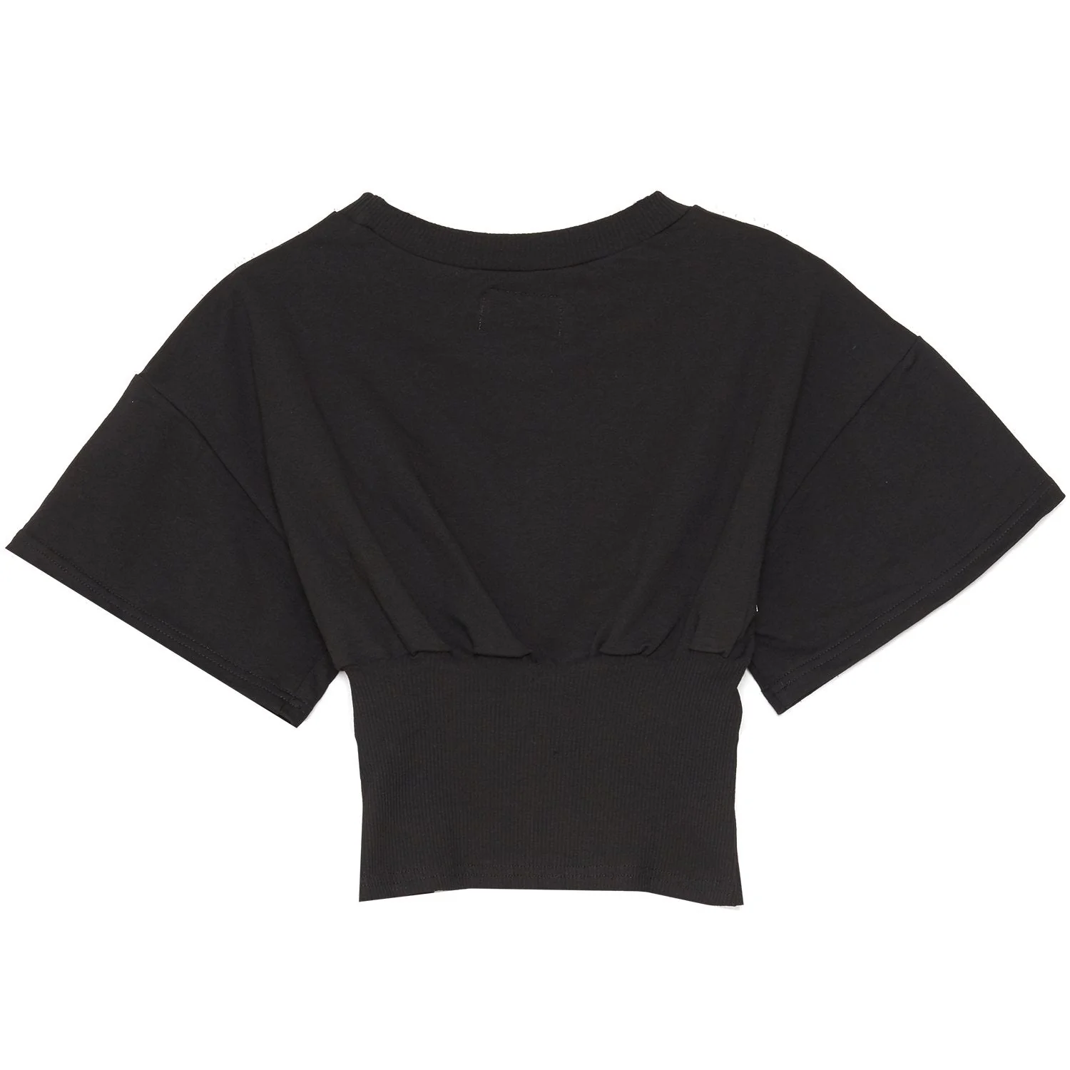 T-shirt court corset noir - Image 6