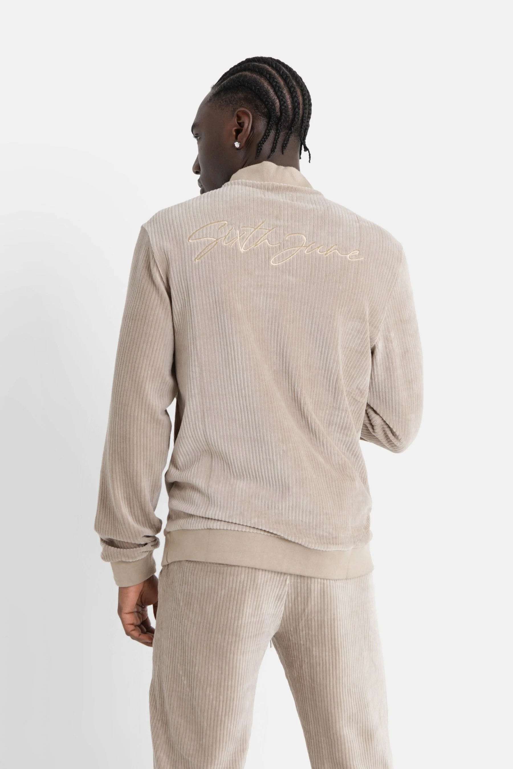 Sweat cosy logo brodé Vert clair - Image 5