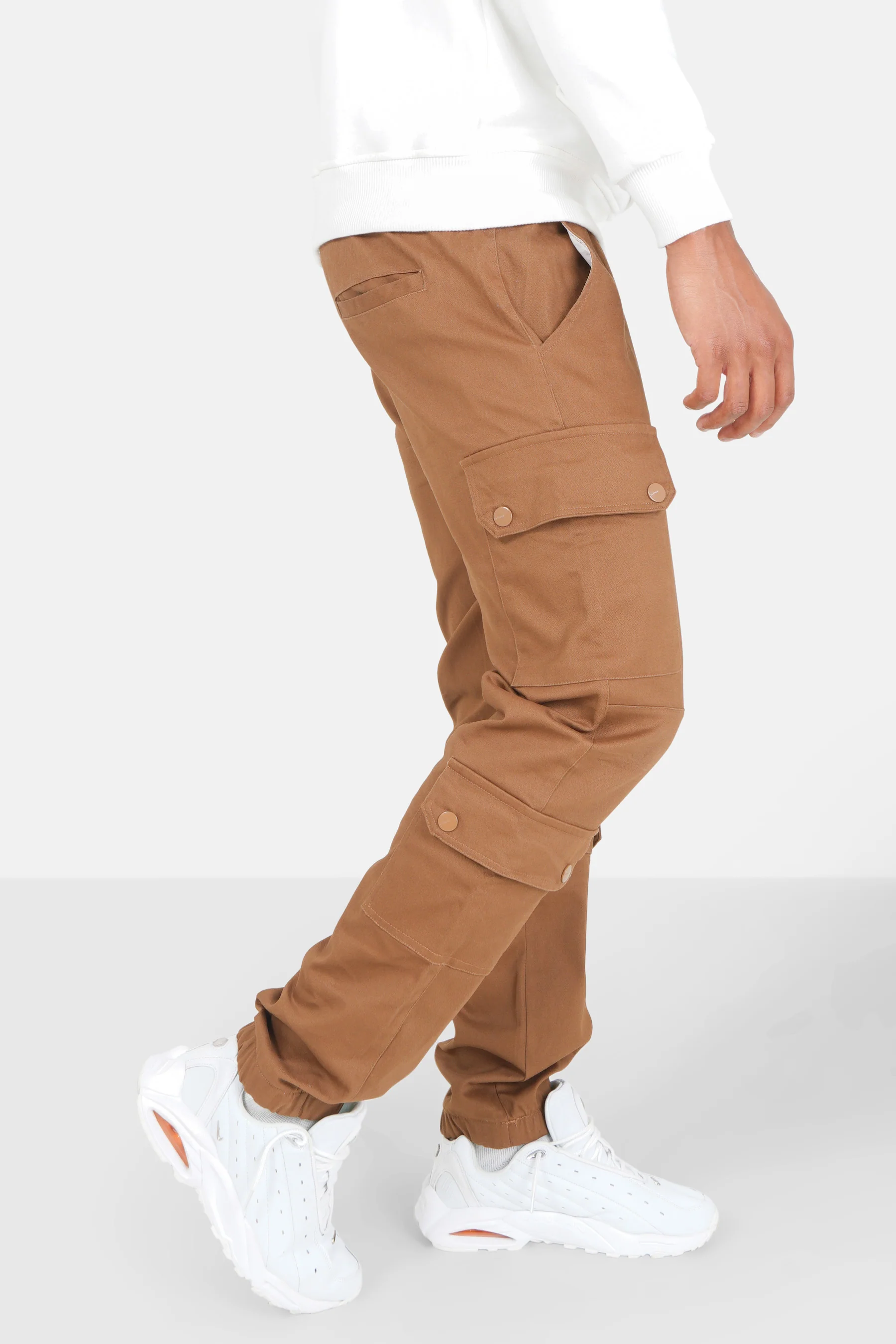 COTTON twill cargo pant - Image 4