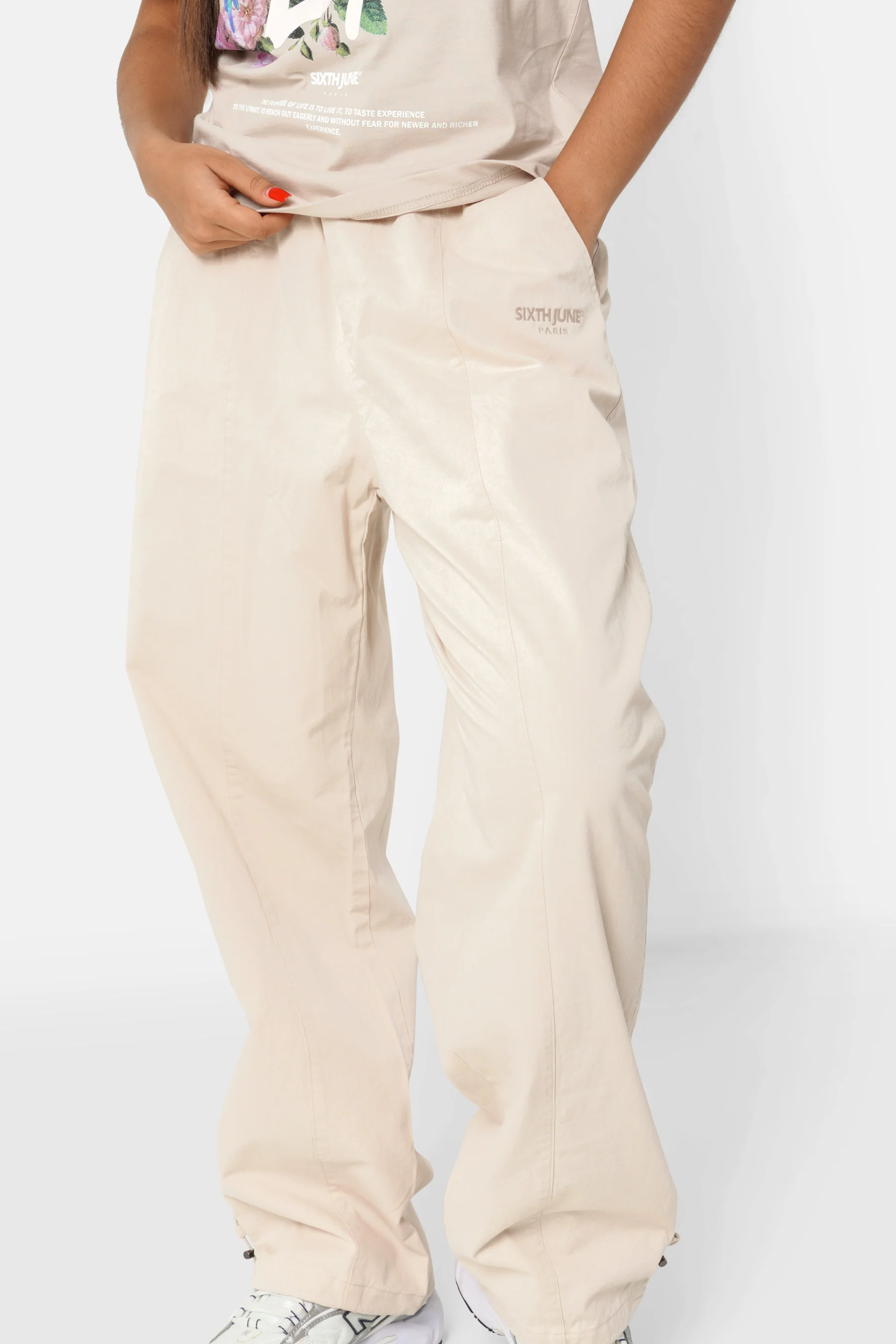 TWILL parachute pant - Image 4