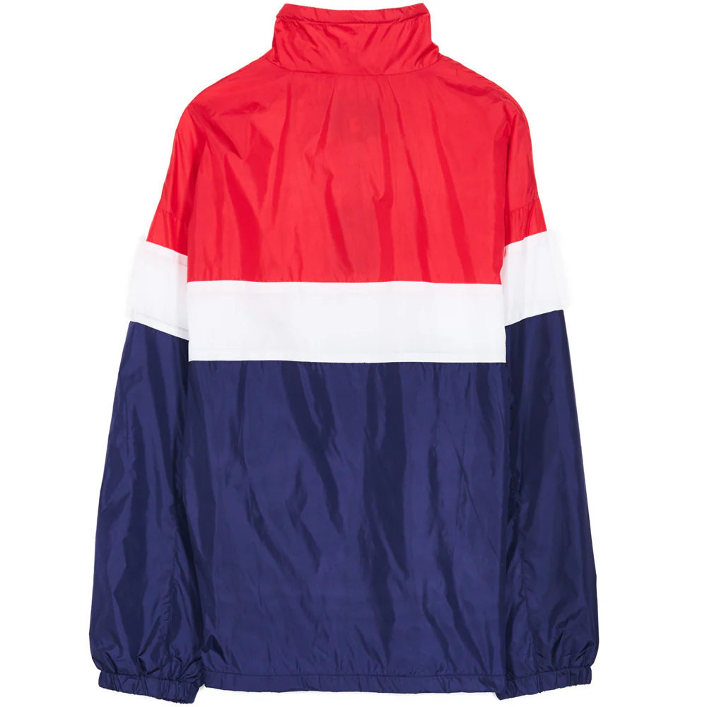 Coupe-vent tricolore texte bleu rouge blanc - Image 5