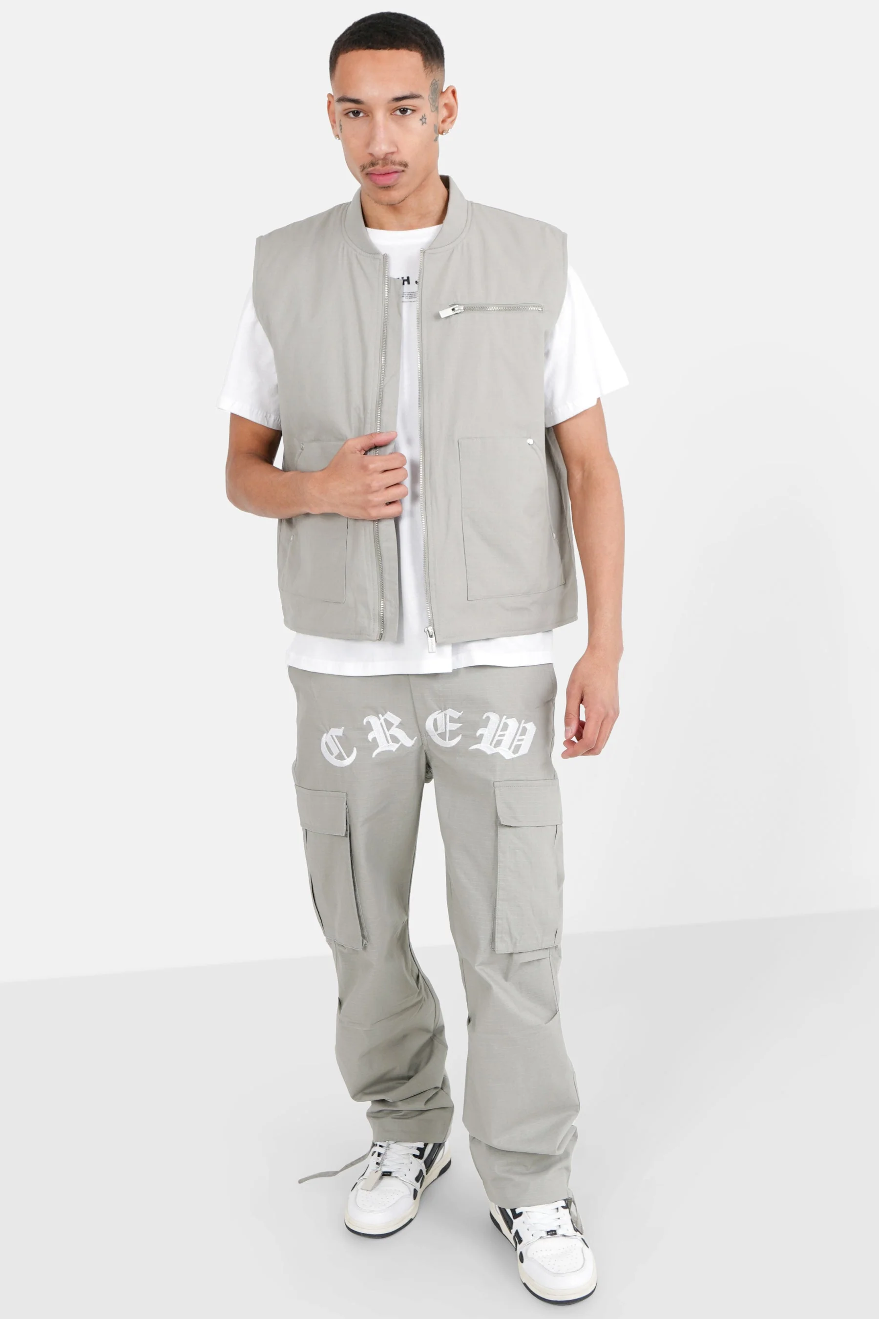 Pantalon crew résistant Gris clair - Image 2