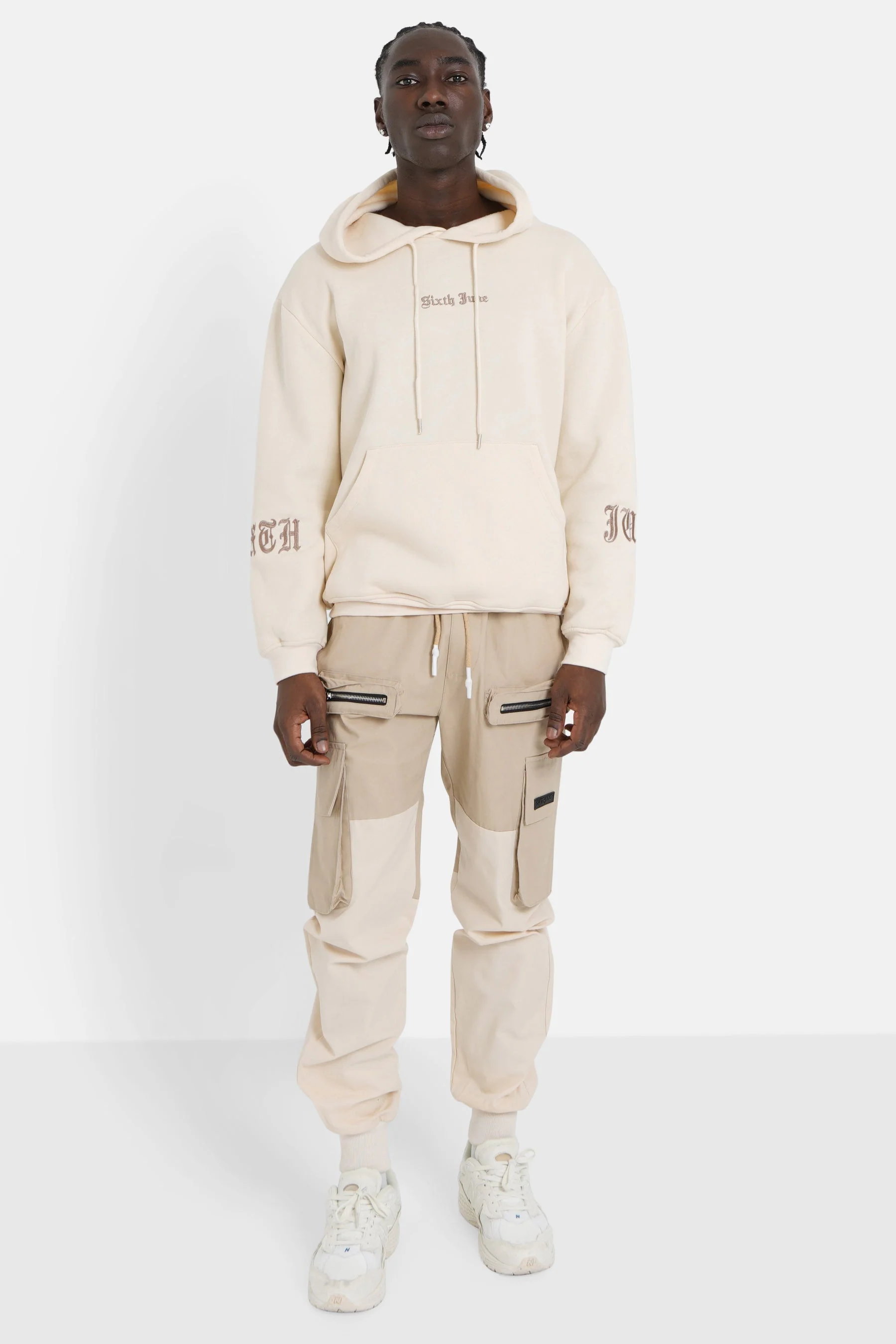 CREW embroidered hoodie - Image 2