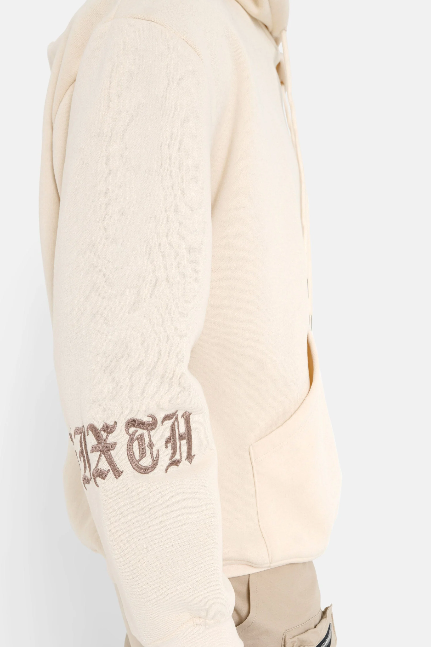 CREW embroidered hoodie - Image 3