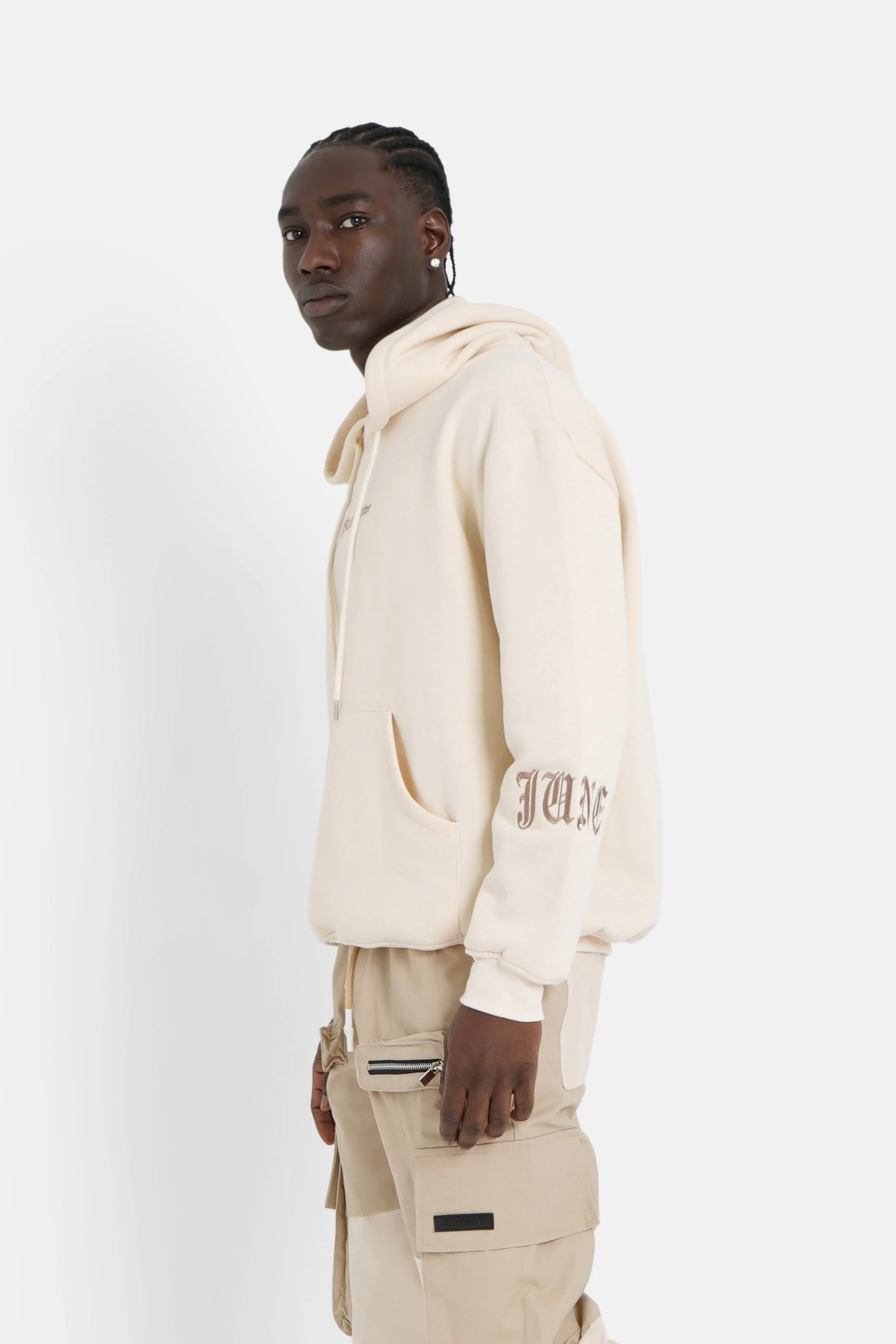 CREW embroidered hoodie - Image 4