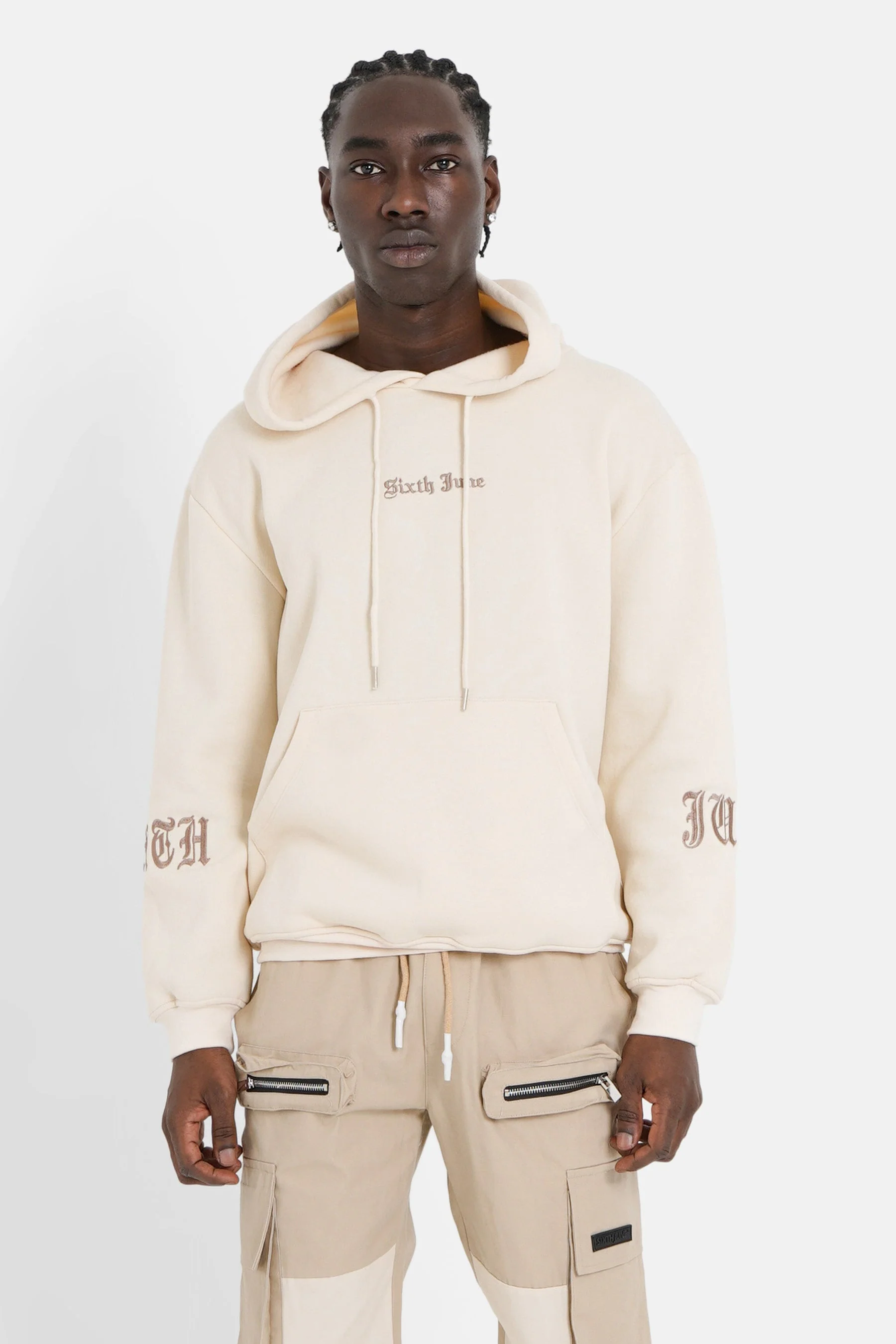 CREW embroidered hoodie - Image 5