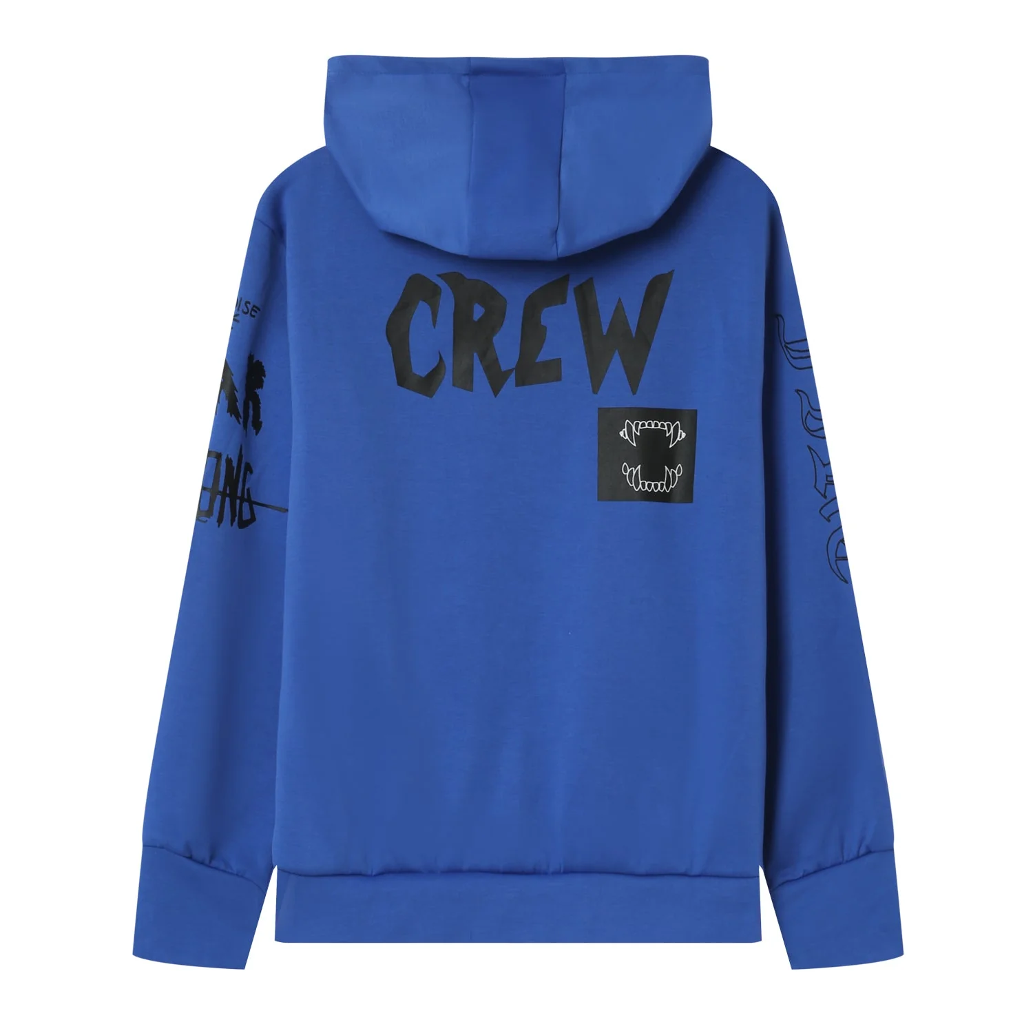 Sweat à capuche crew Bleu foncé - Image 7