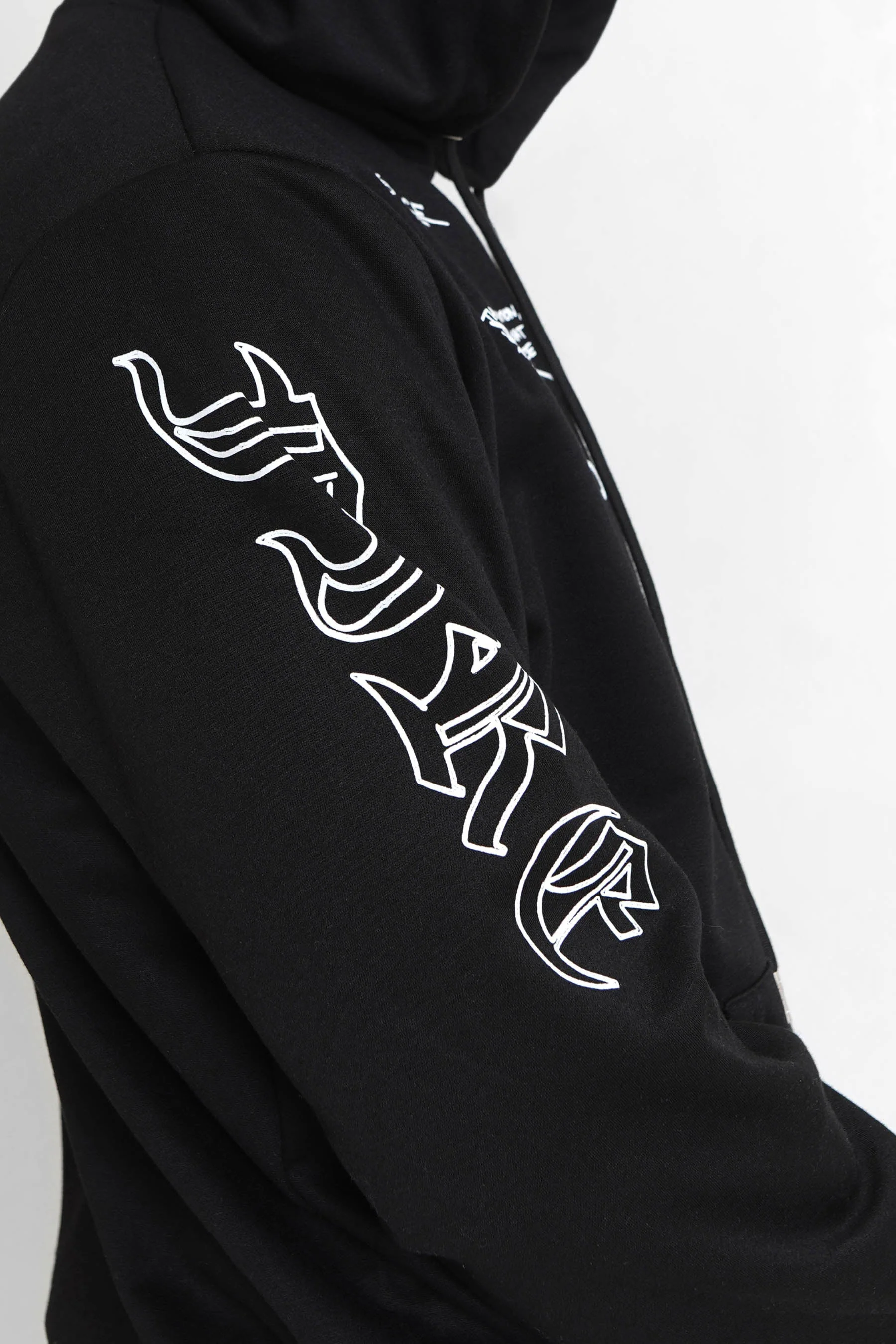 Sweat à capuche crew Noir - Image 3