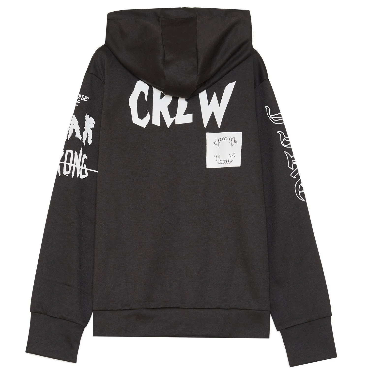 Sweat à capuche crew Noir - Image 7