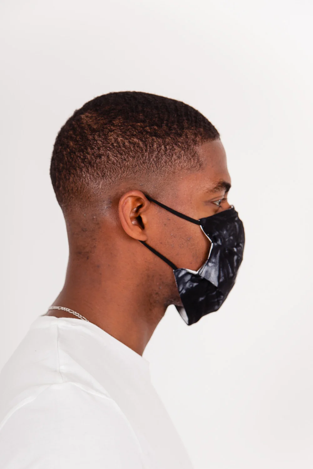 Masque tie dye CREW noir - Image 2