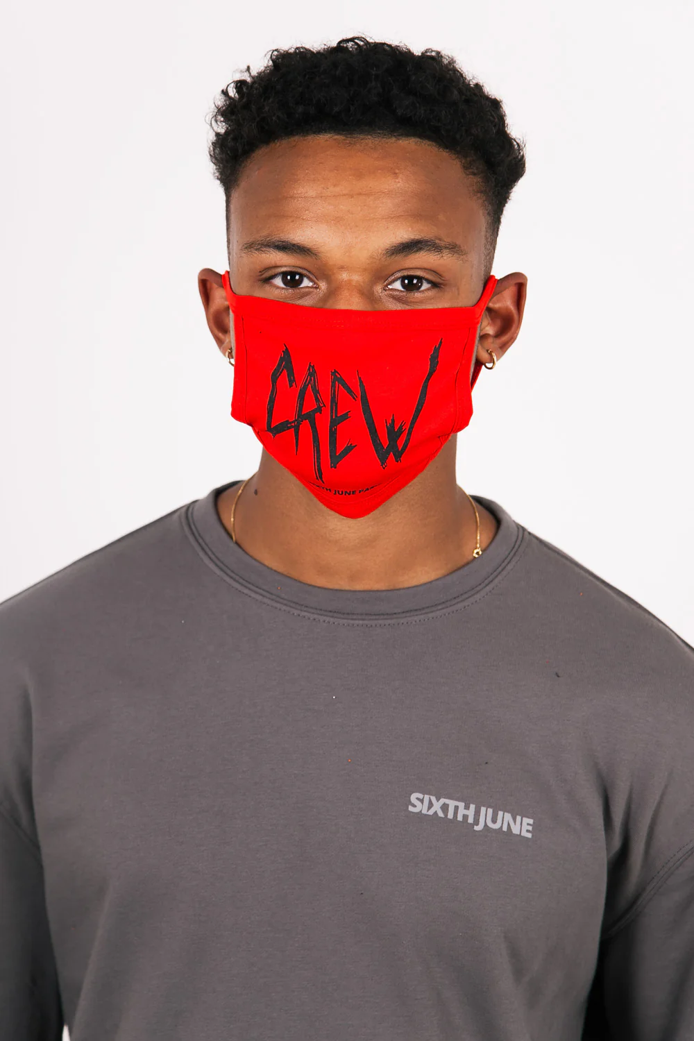 Masque crew rouge - Image 2