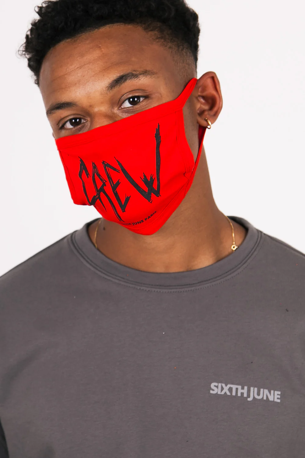 Masque crew rouge - Image 3