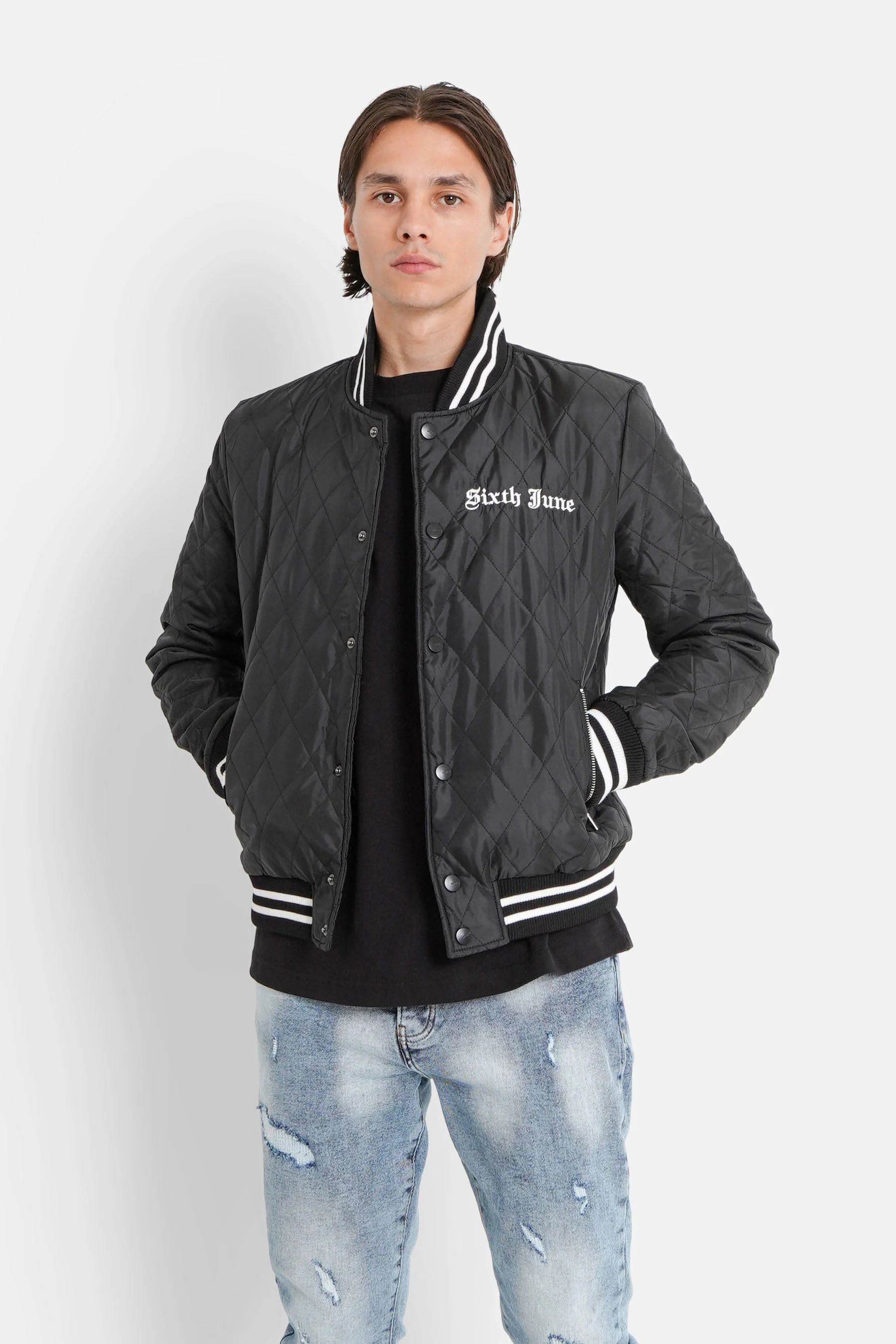 CREW embroidered jacket