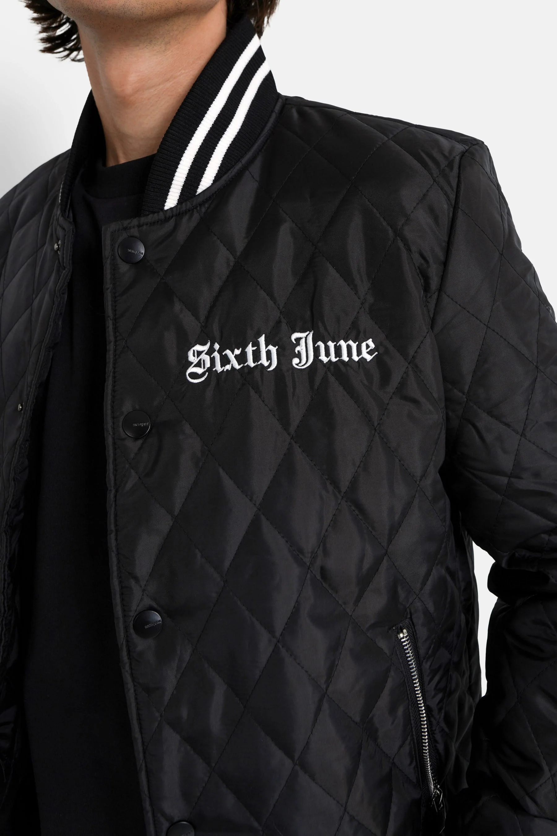 CREW embroidered jacket - Image 3