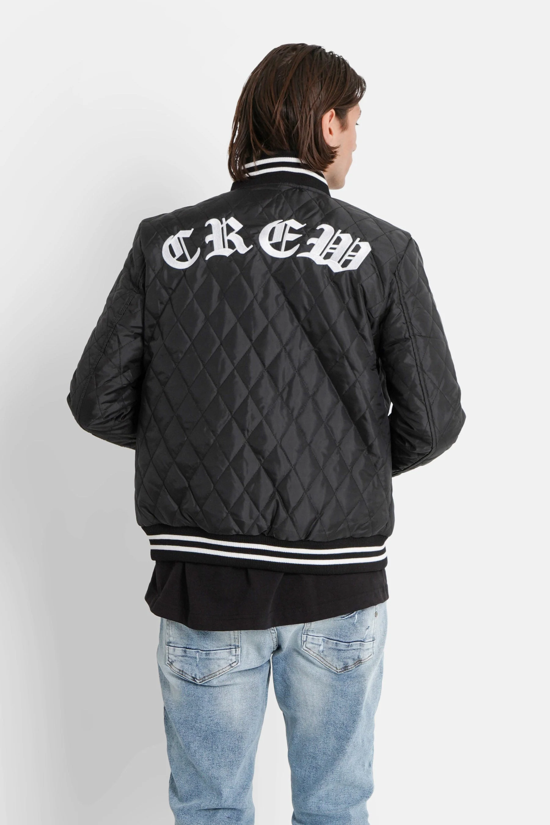 CREW embroidered jacket - Image 5