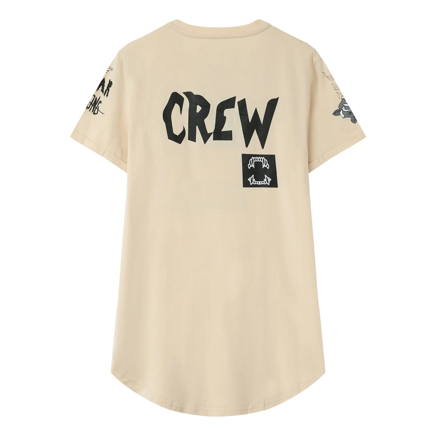 T-shirt crew Beige - Image 7