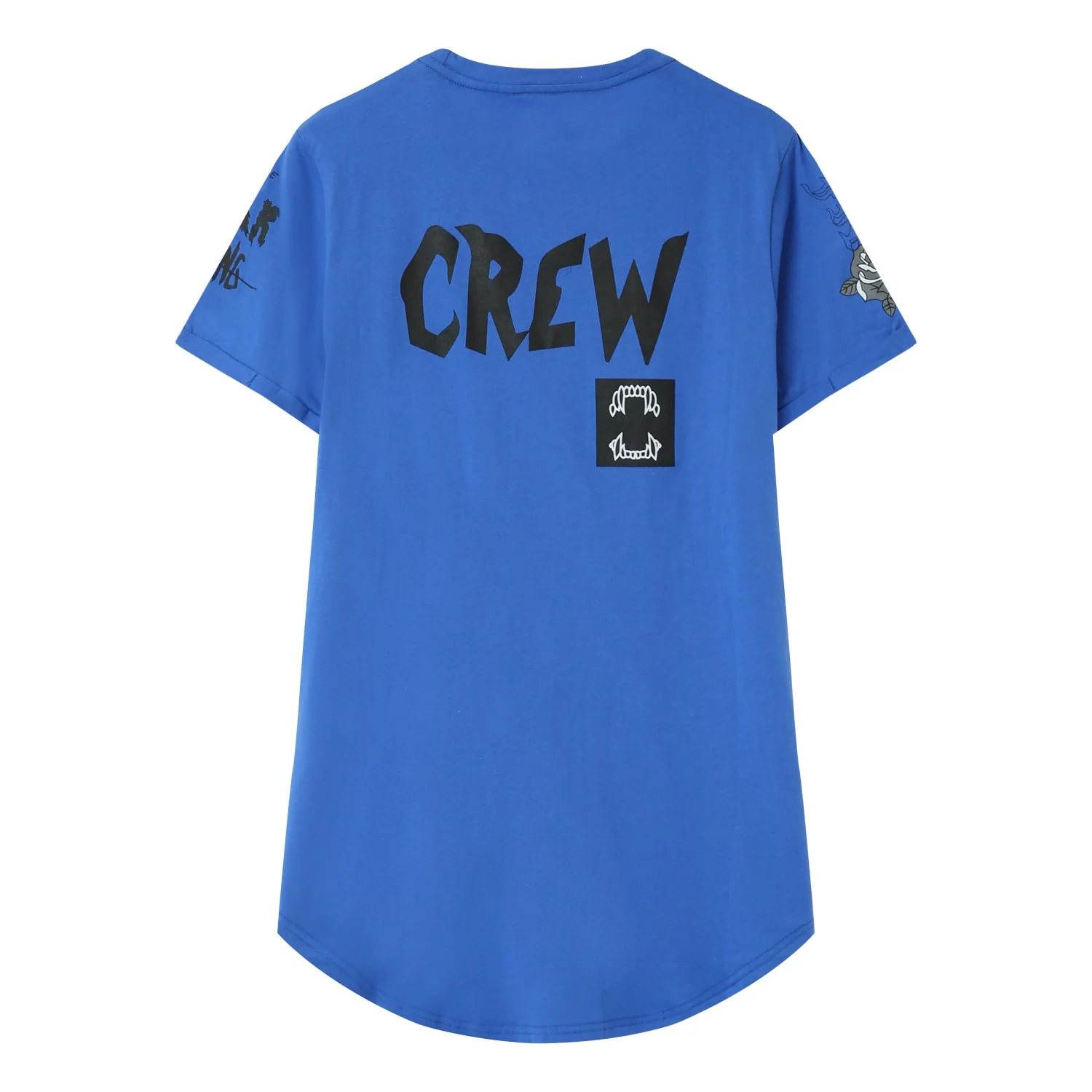 T-shirt crew Bleu foncé - Image 7