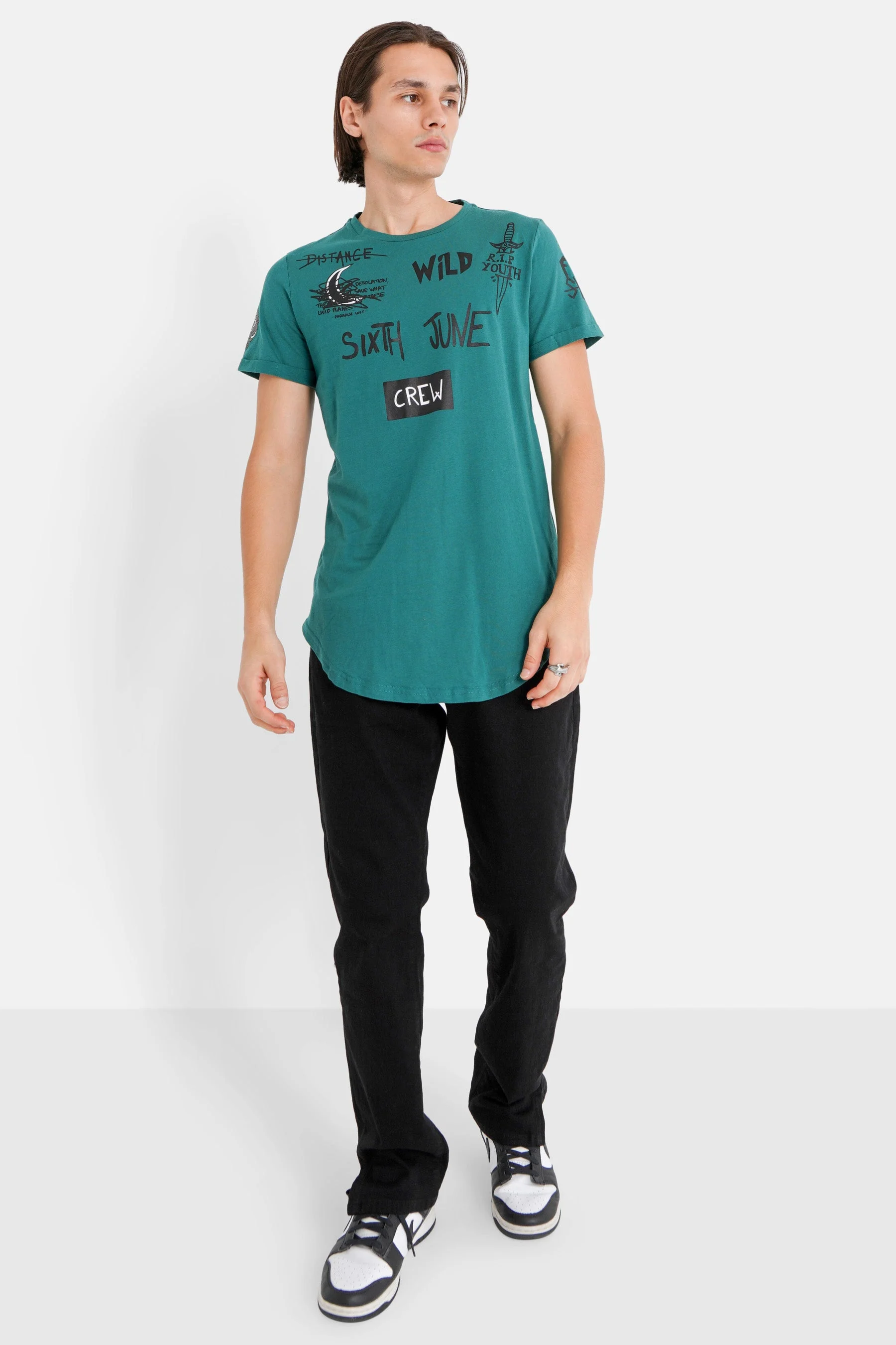 CREW printed s/s t-shirt - Image 2