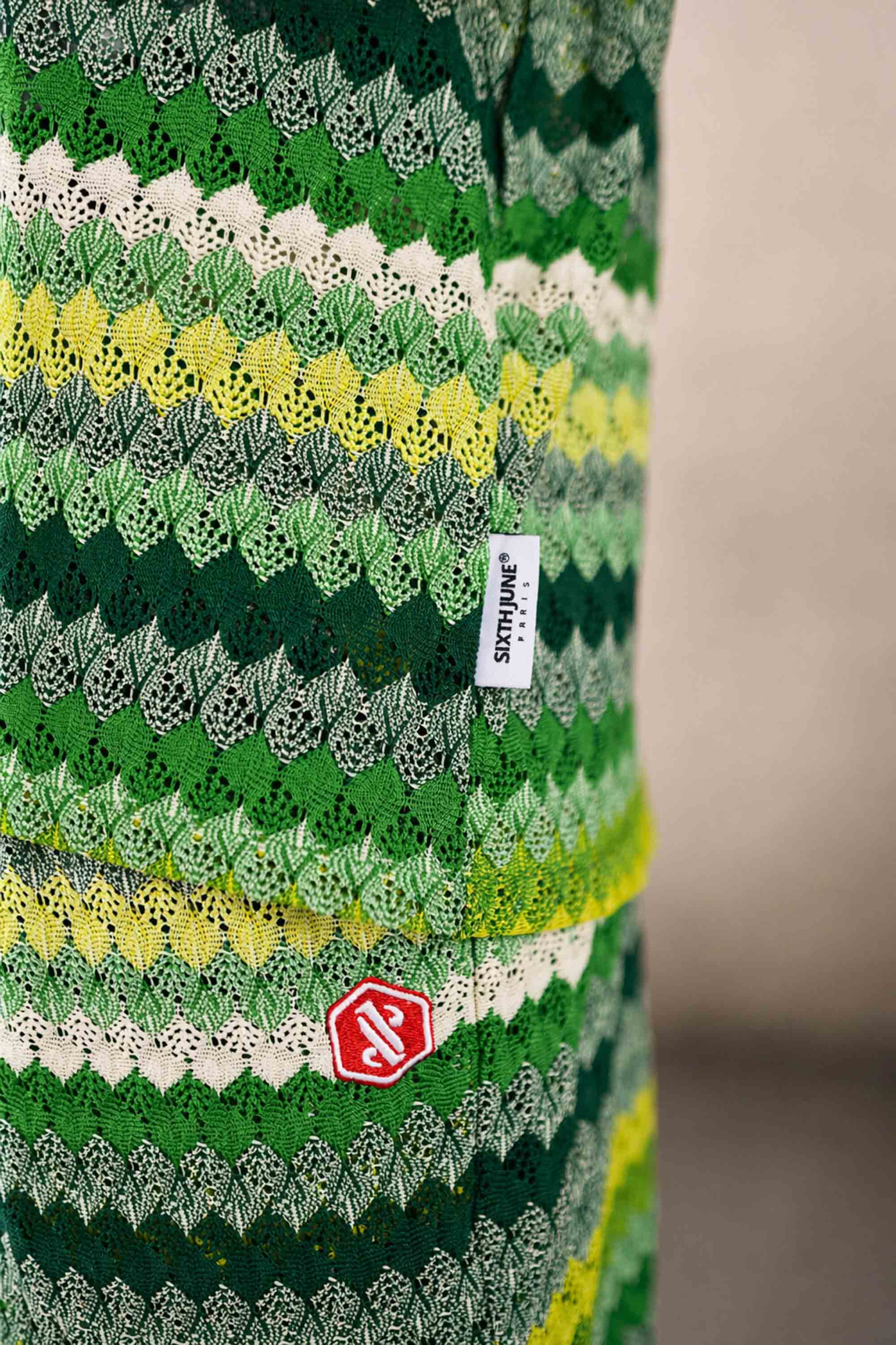CROCHET colorful oversized short - Image 3