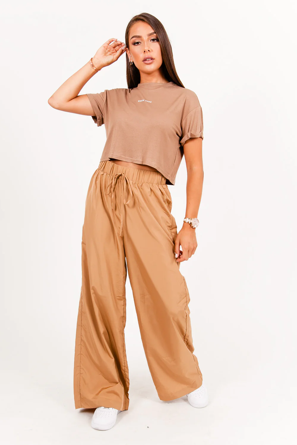 Logo court top beige - Image 5