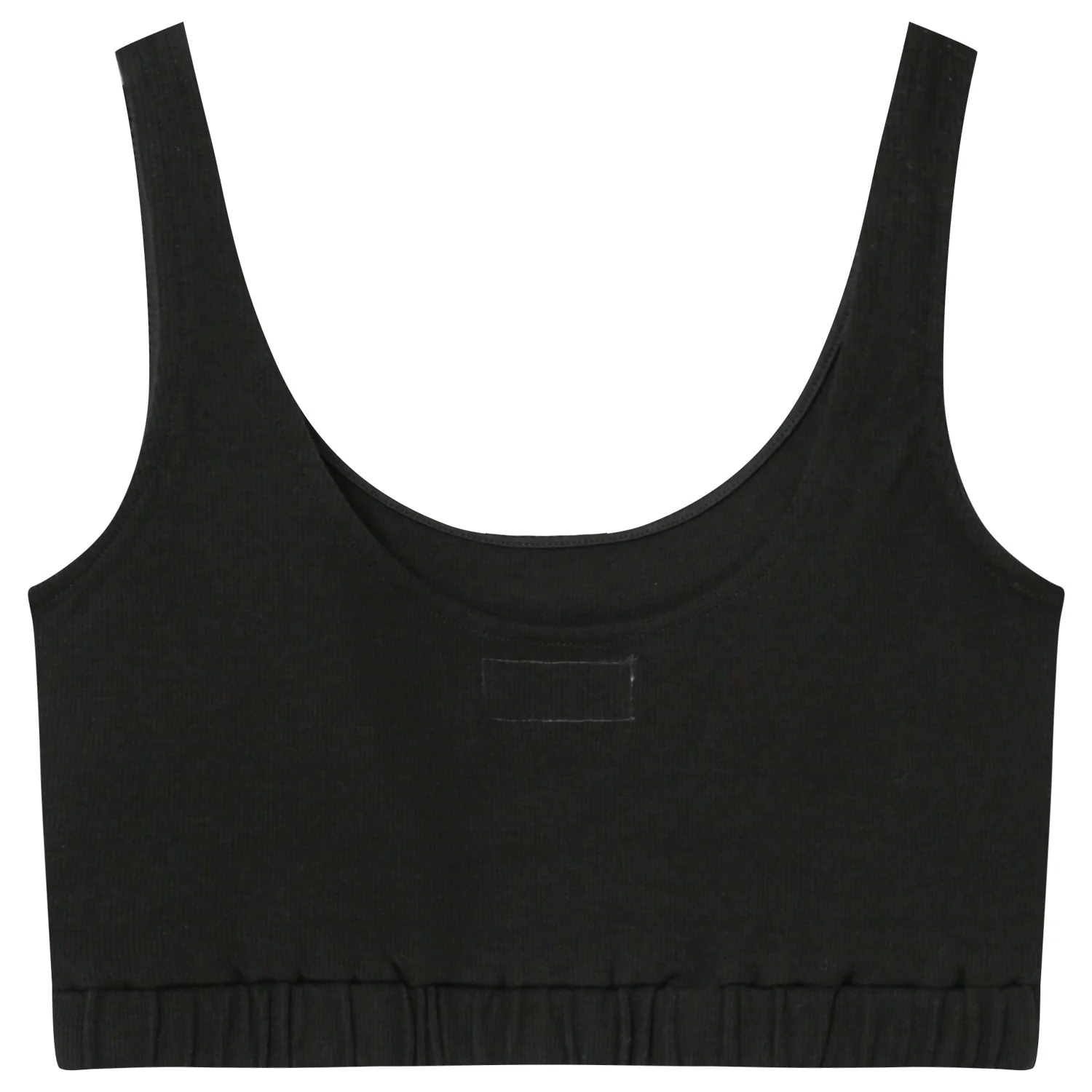 Brassière côtelé gothique Noir - Image 7