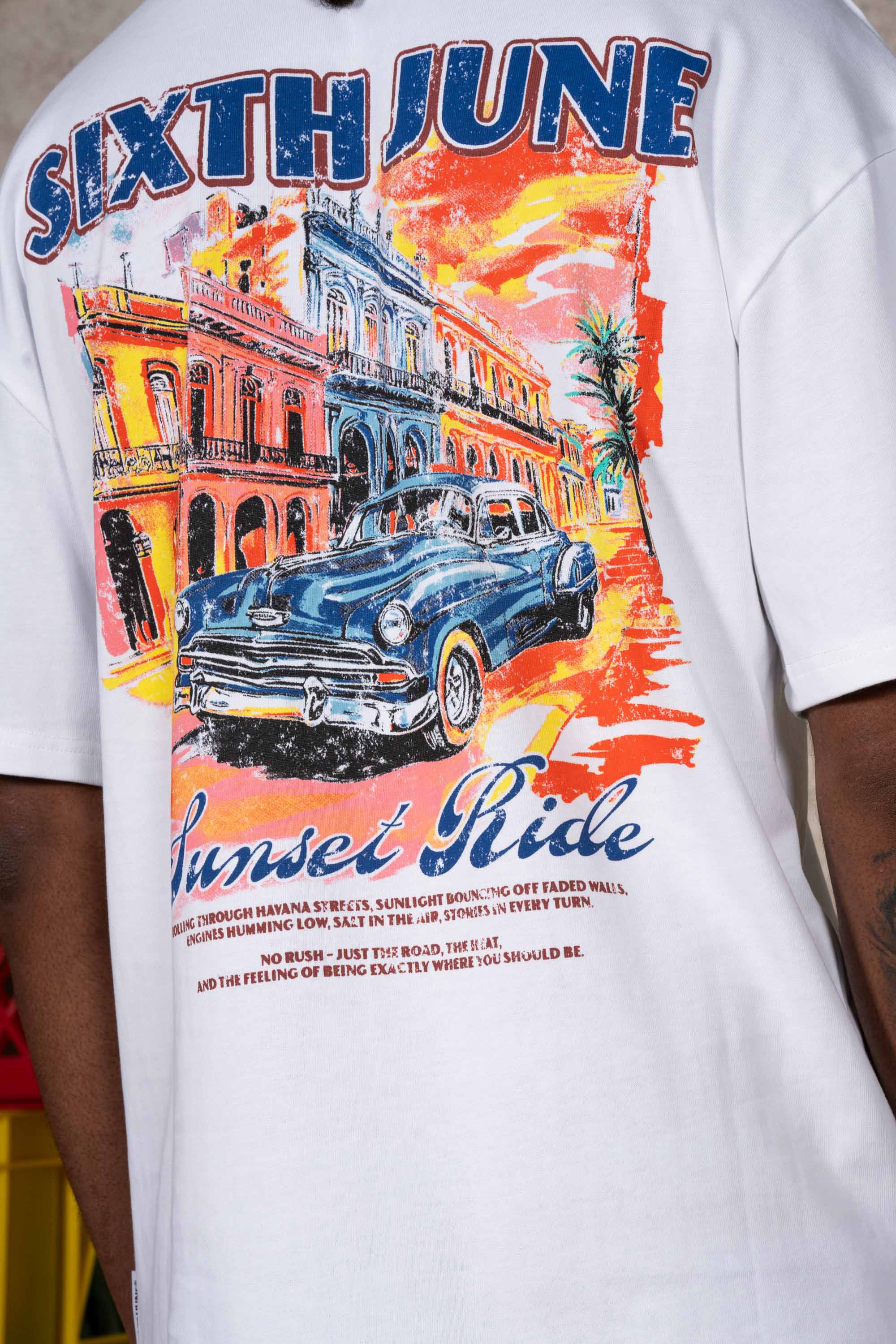 CUBAN CAR printed s/s t-shirt - Image 3